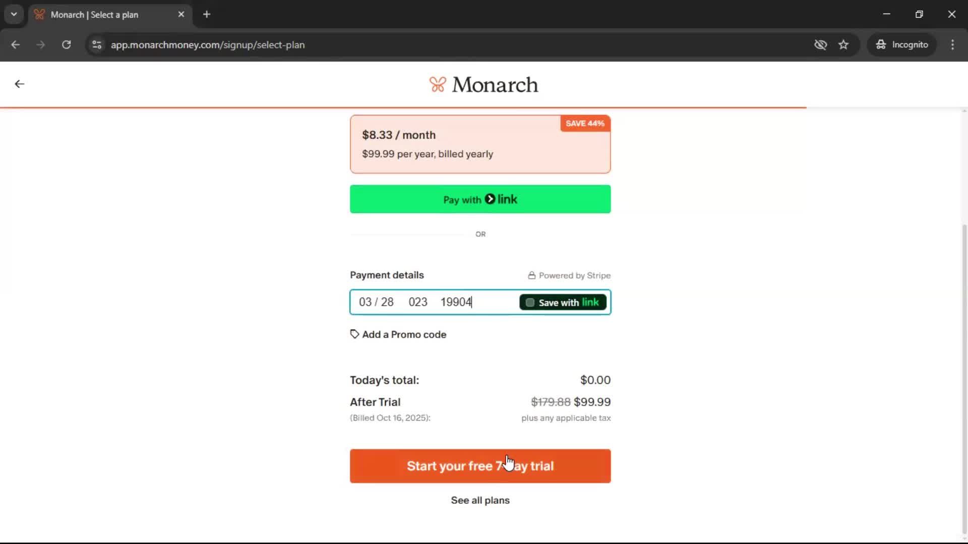 Onboarding screenshot