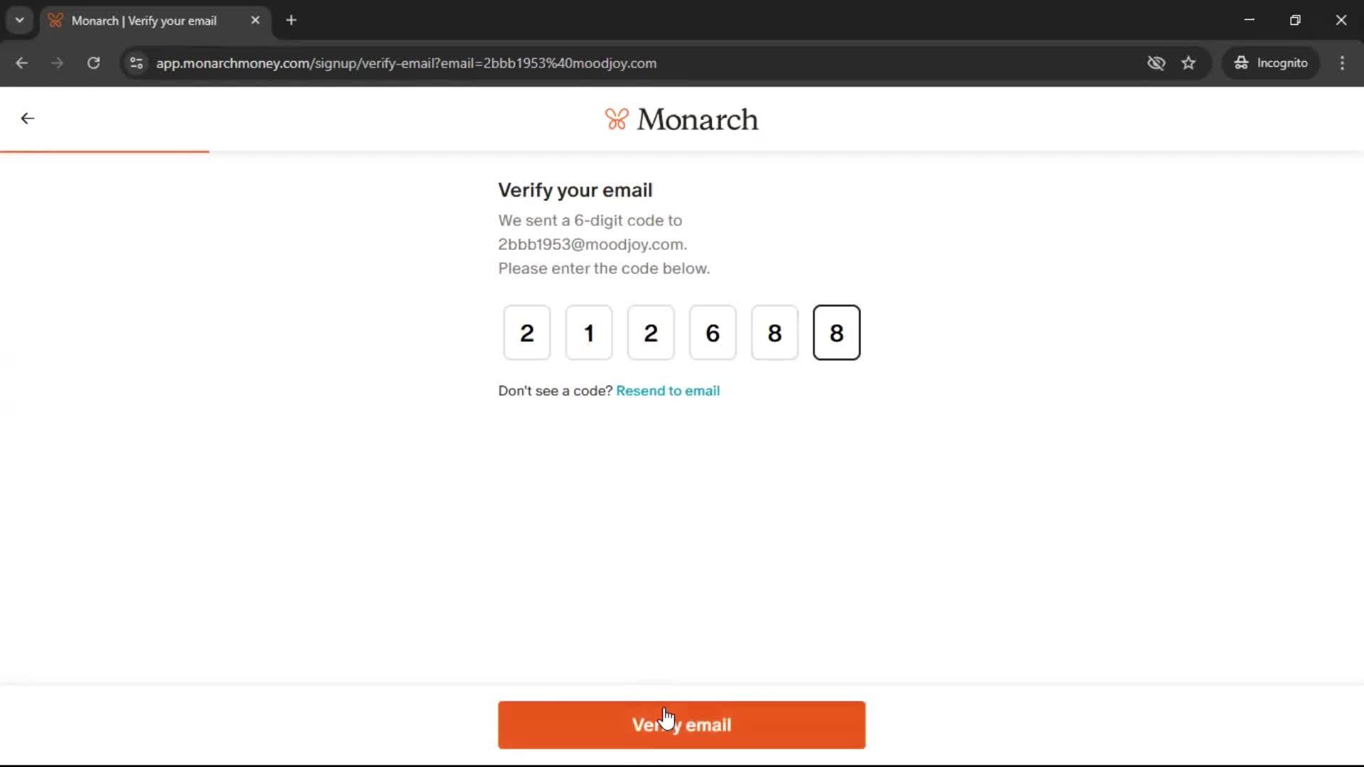 Onboarding screenshot