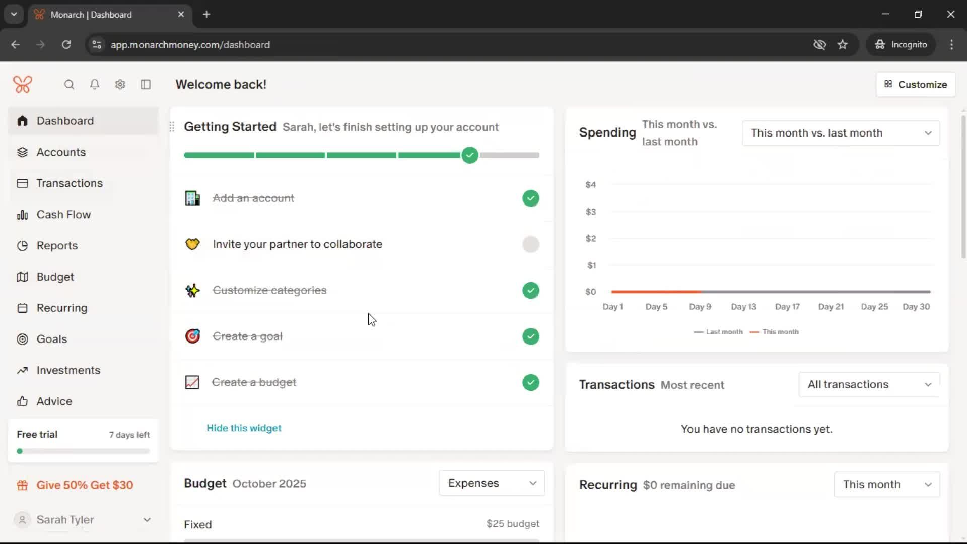 Onboarding screenshot