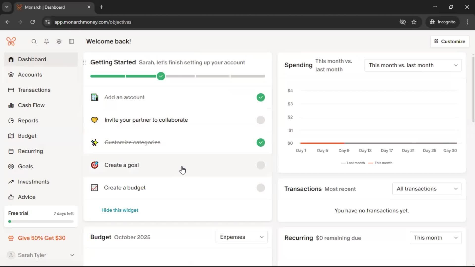 Onboarding screenshot