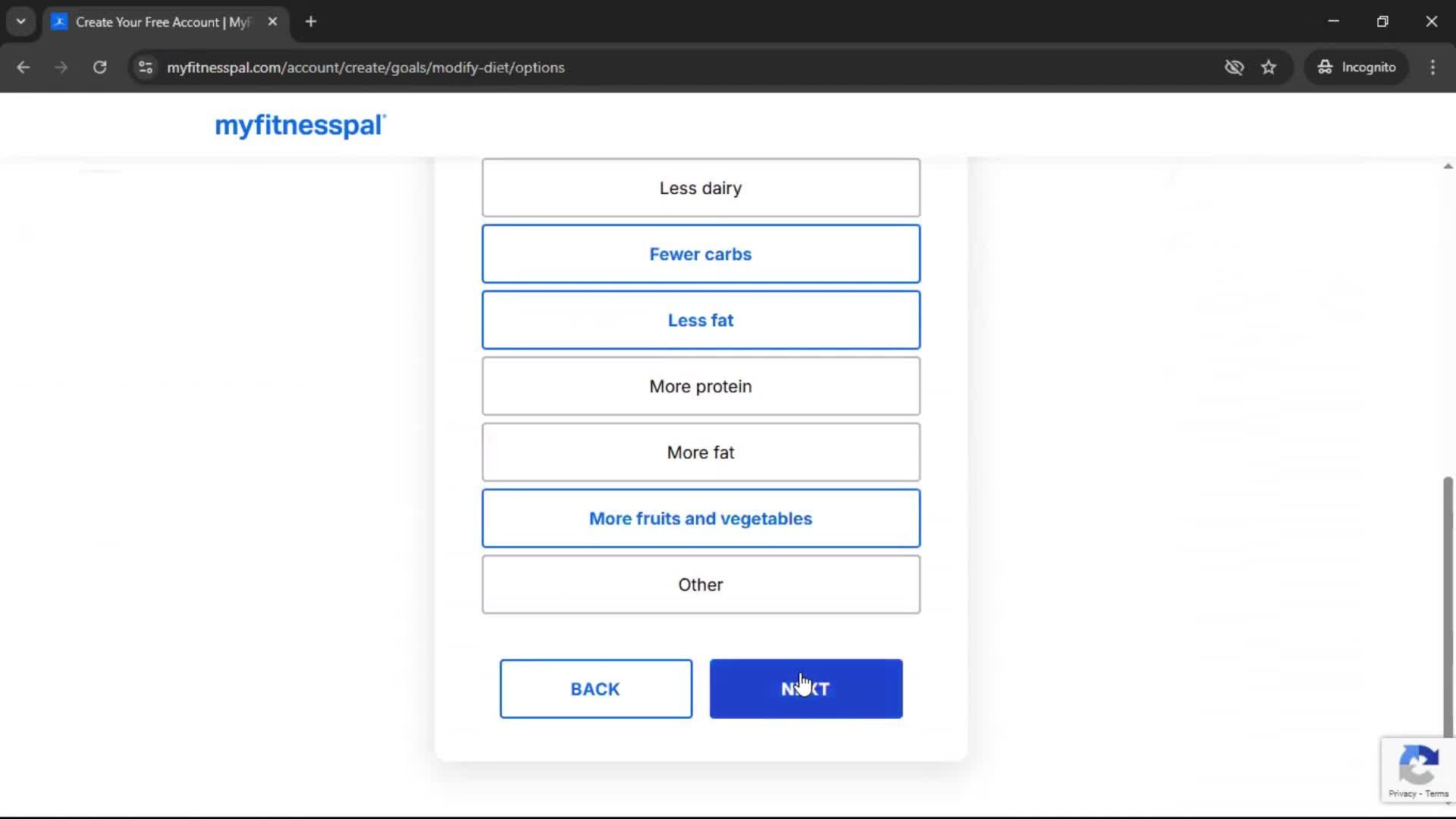 Onboarding screenshot