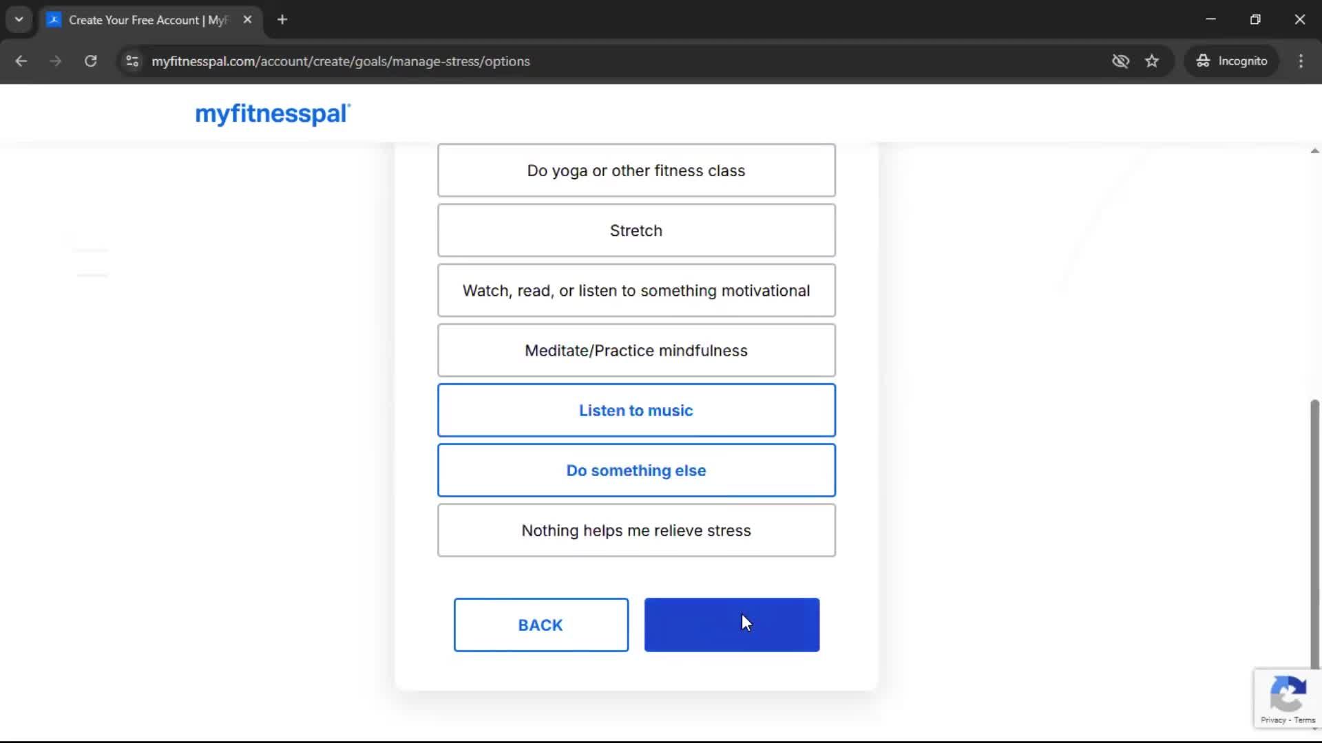 Onboarding screenshot