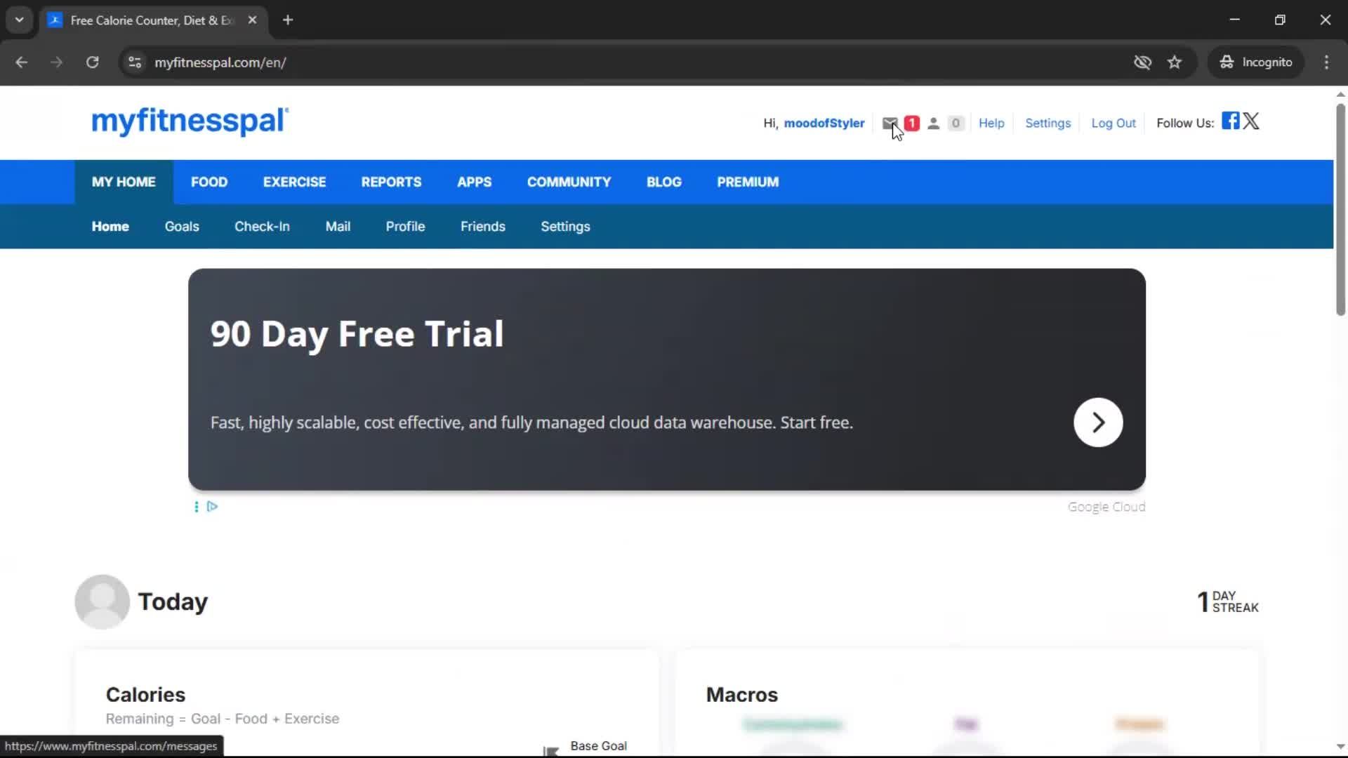 Onboarding screenshot