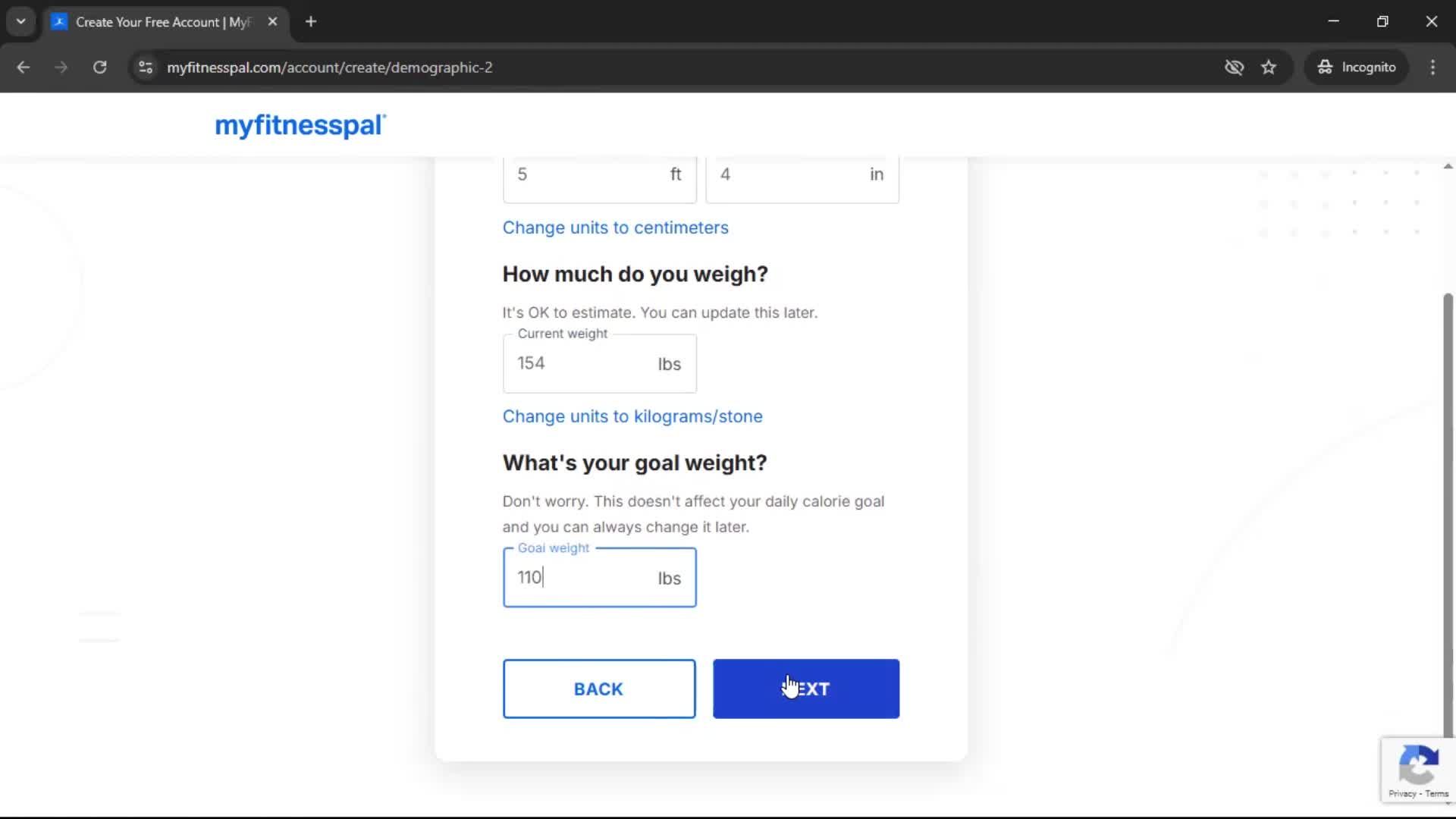 Onboarding screenshot