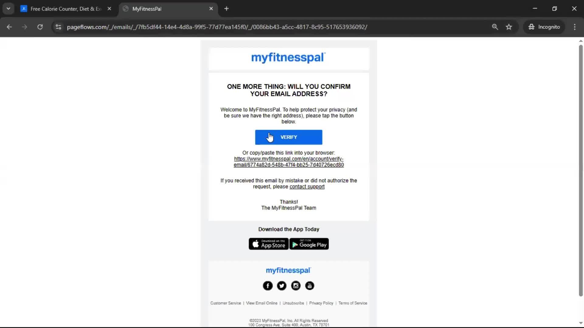 Onboarding screenshot