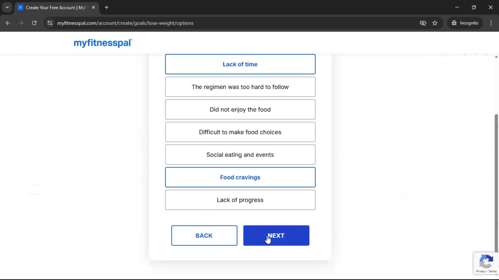Onboarding screenshot