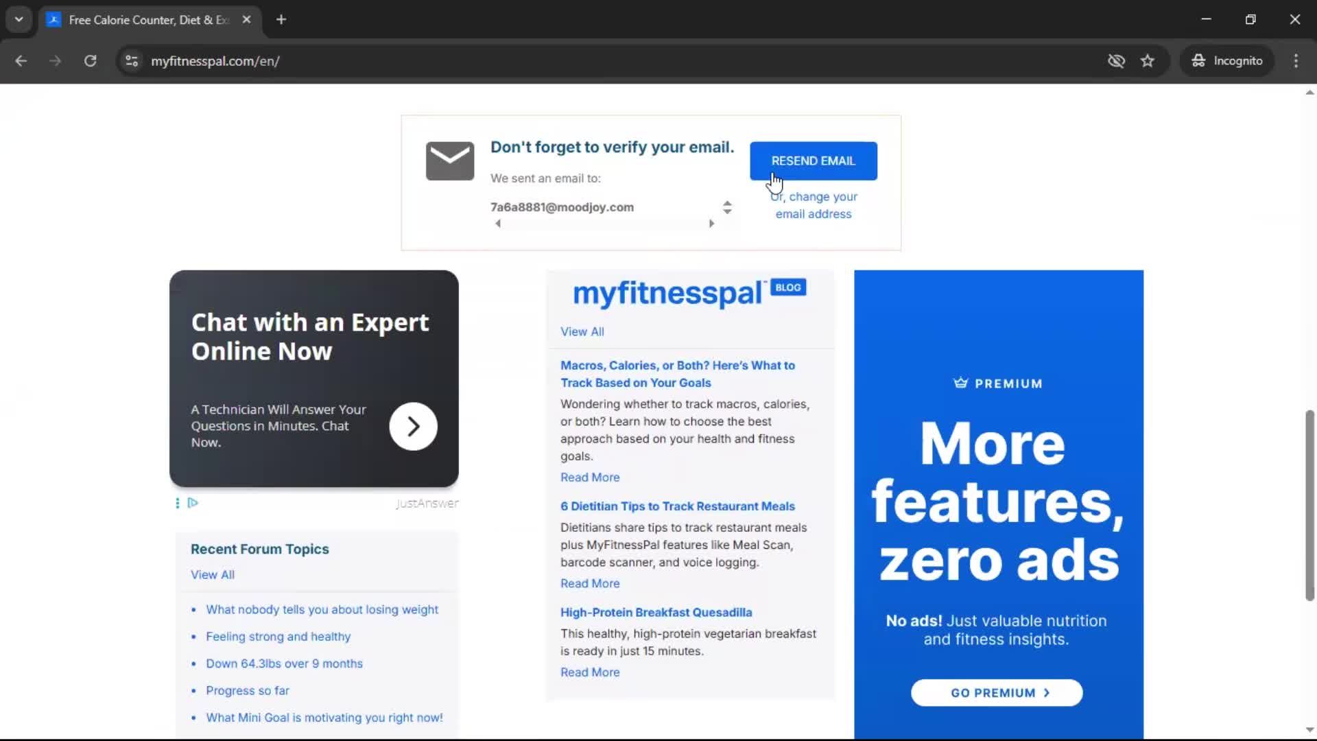 Onboarding screenshot