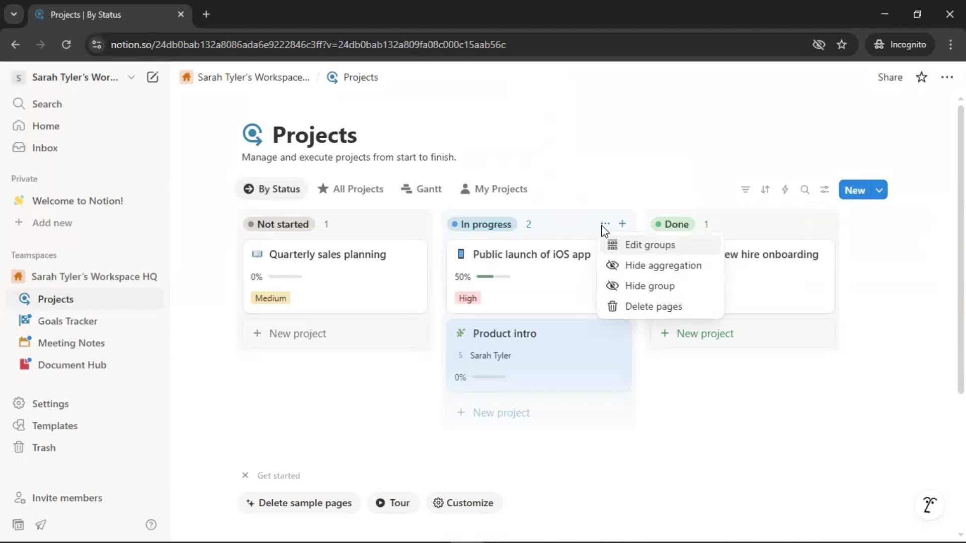 Onboarding screenshot