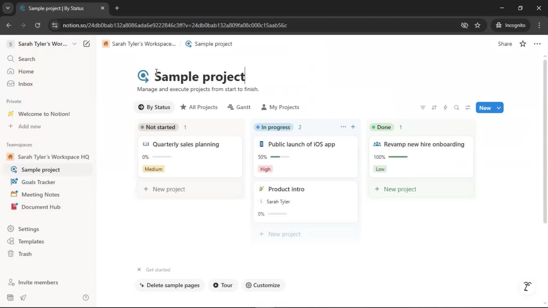Onboarding screenshot