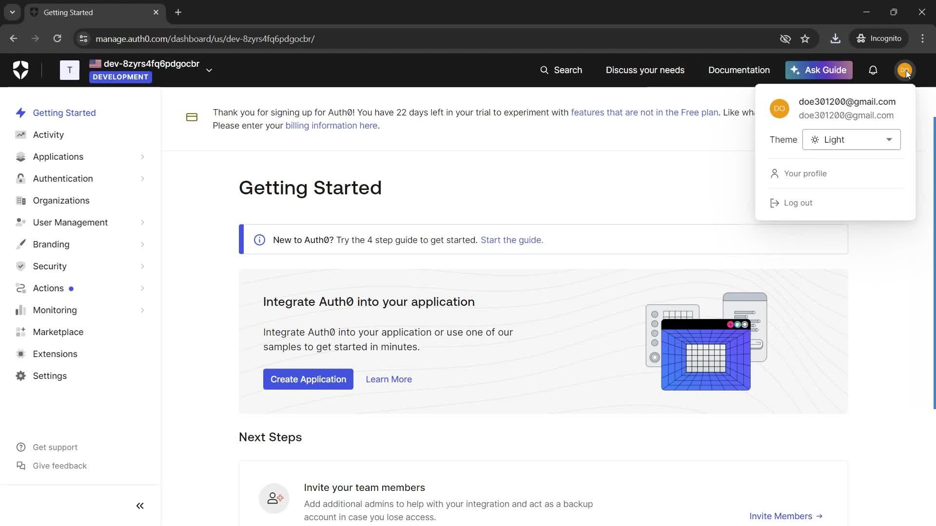 Onboarding screenshot