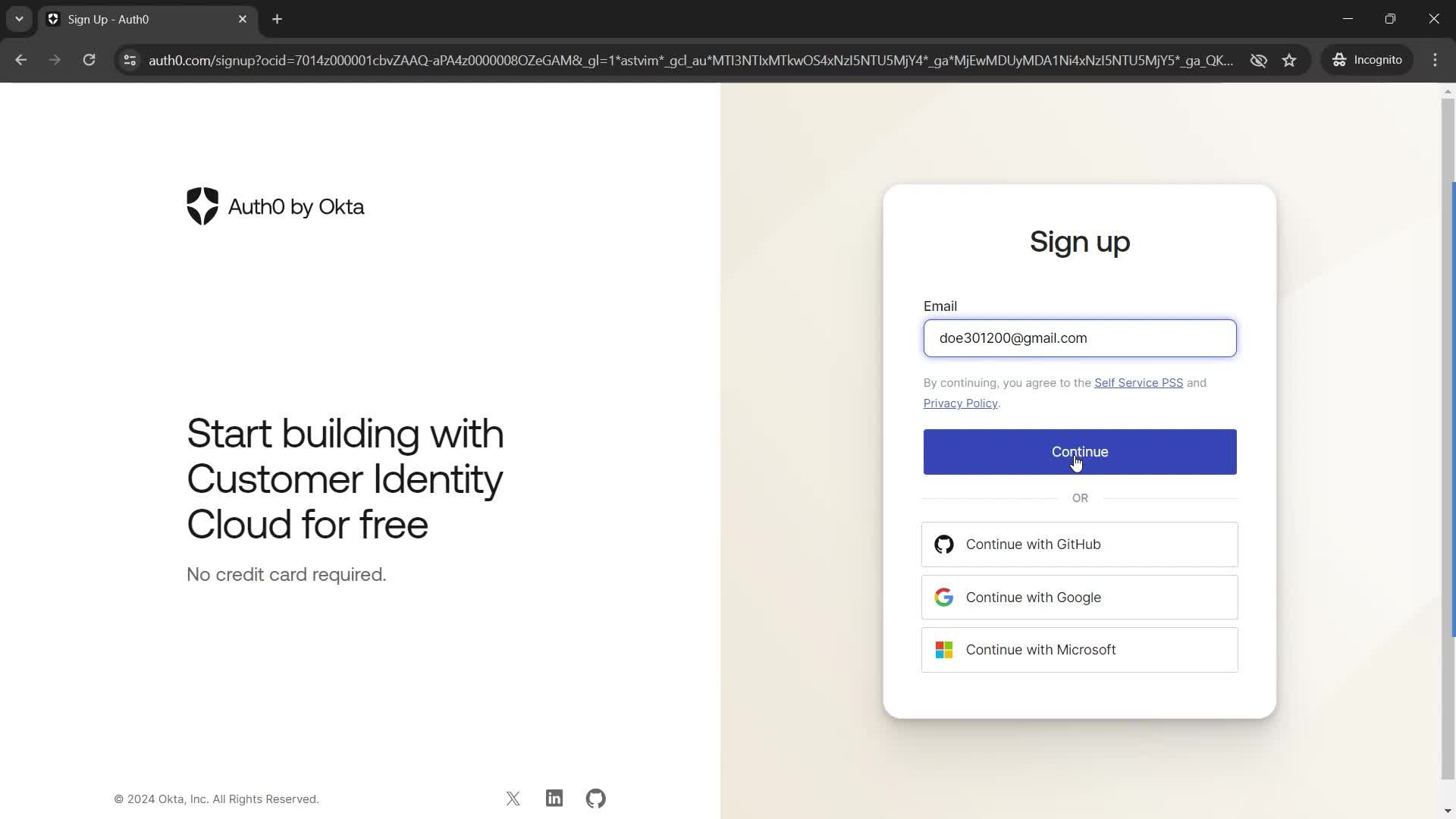 Onboarding screenshot