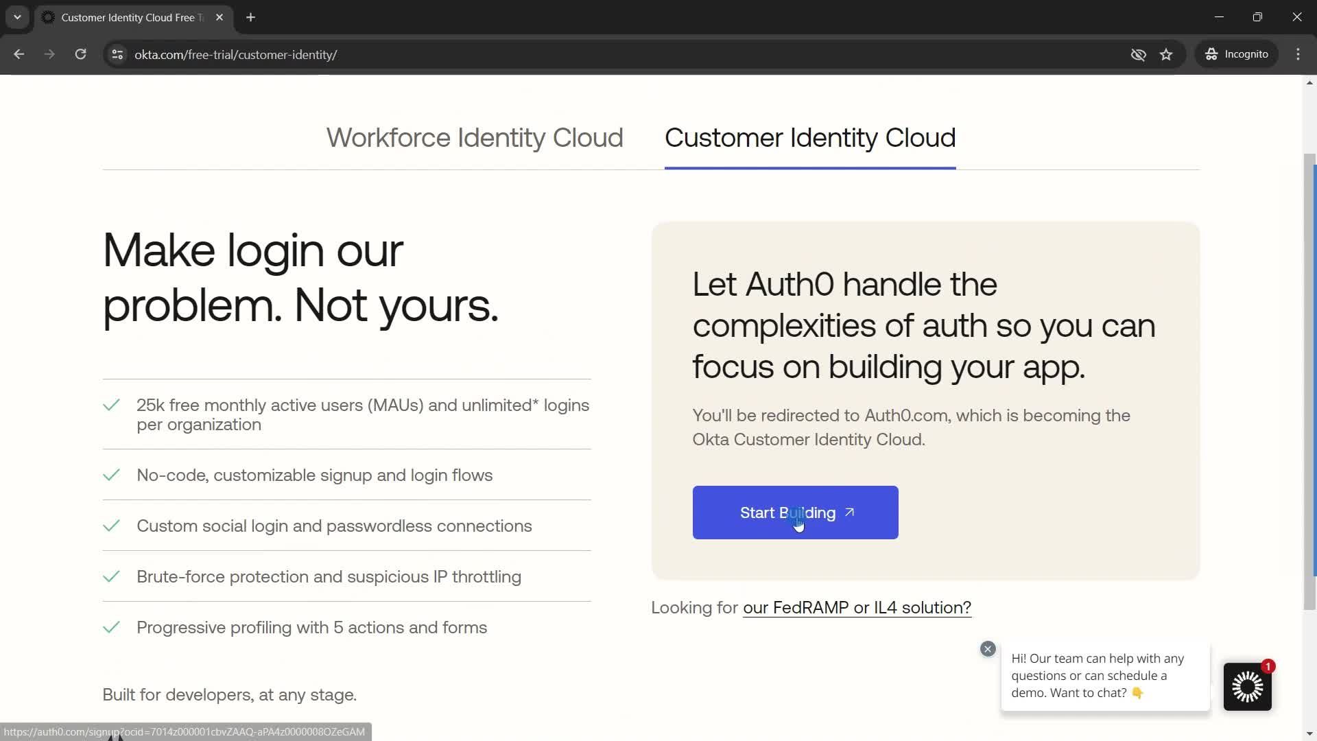 Onboarding screenshot