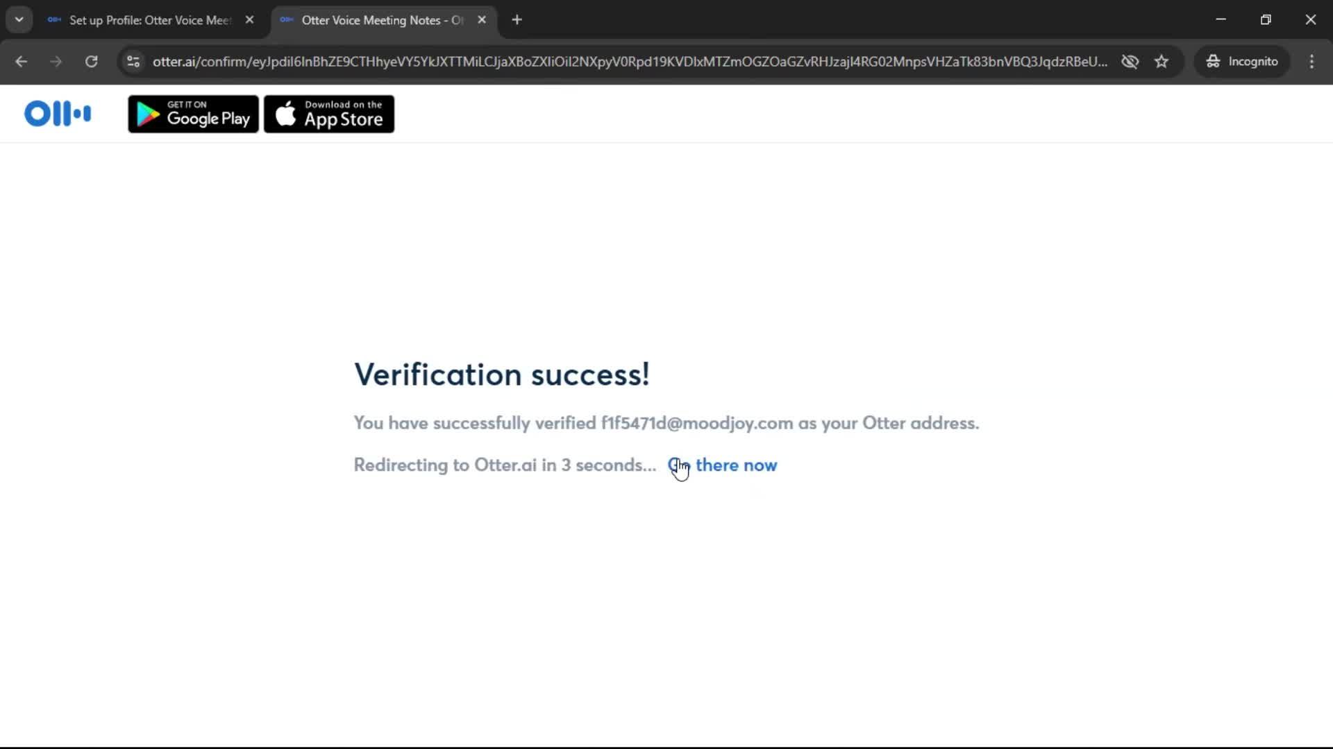 Onboarding screenshot