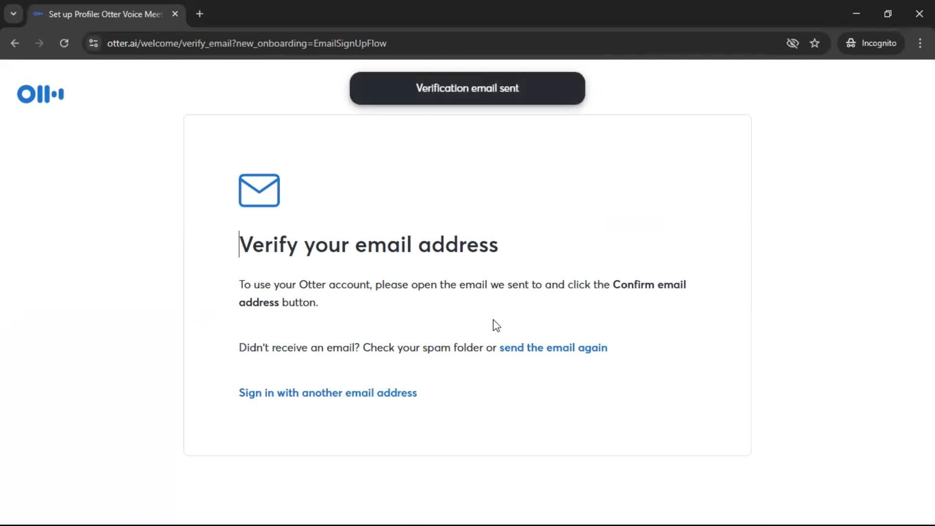 Onboarding screenshot