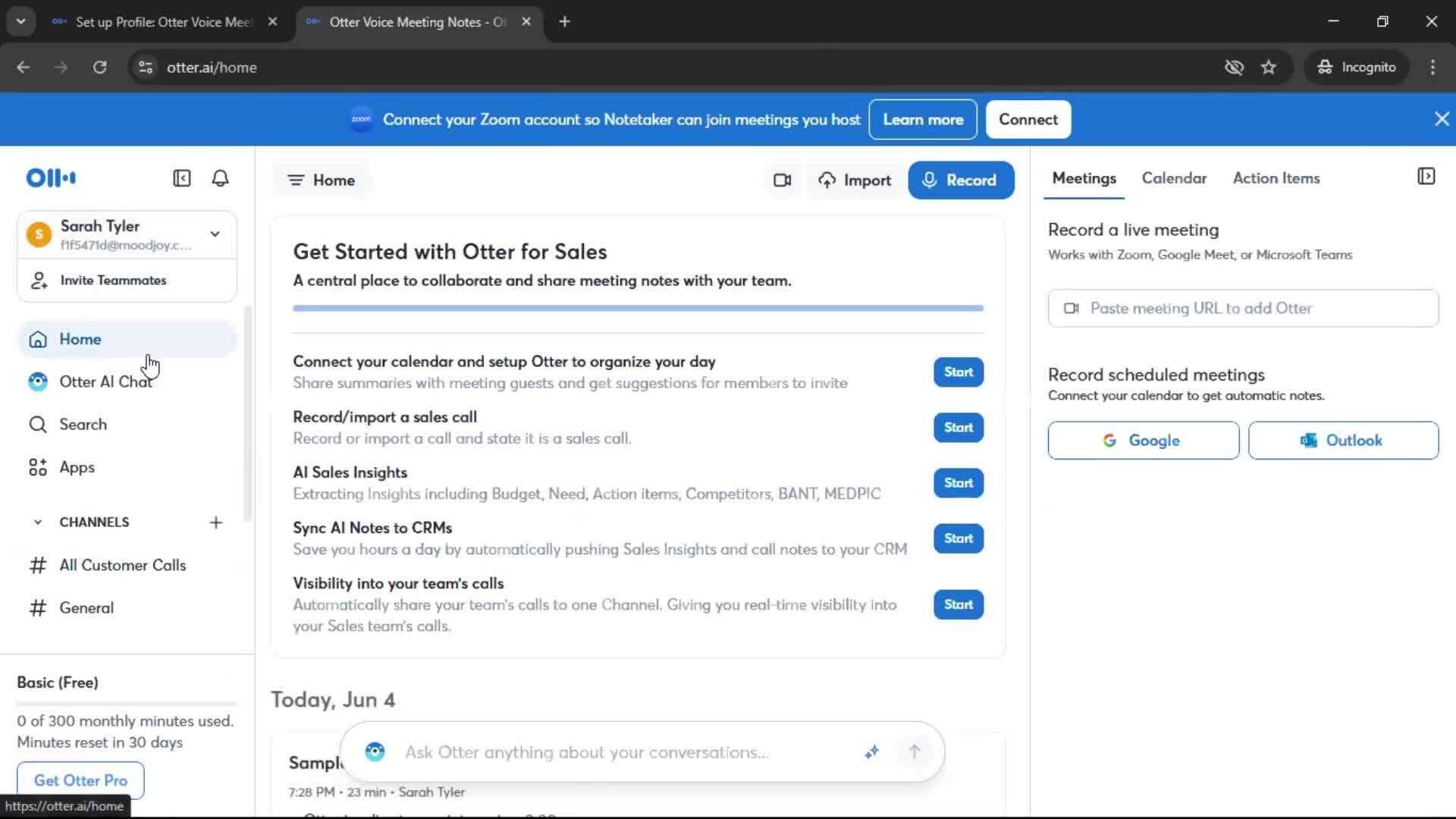 Onboarding screenshot