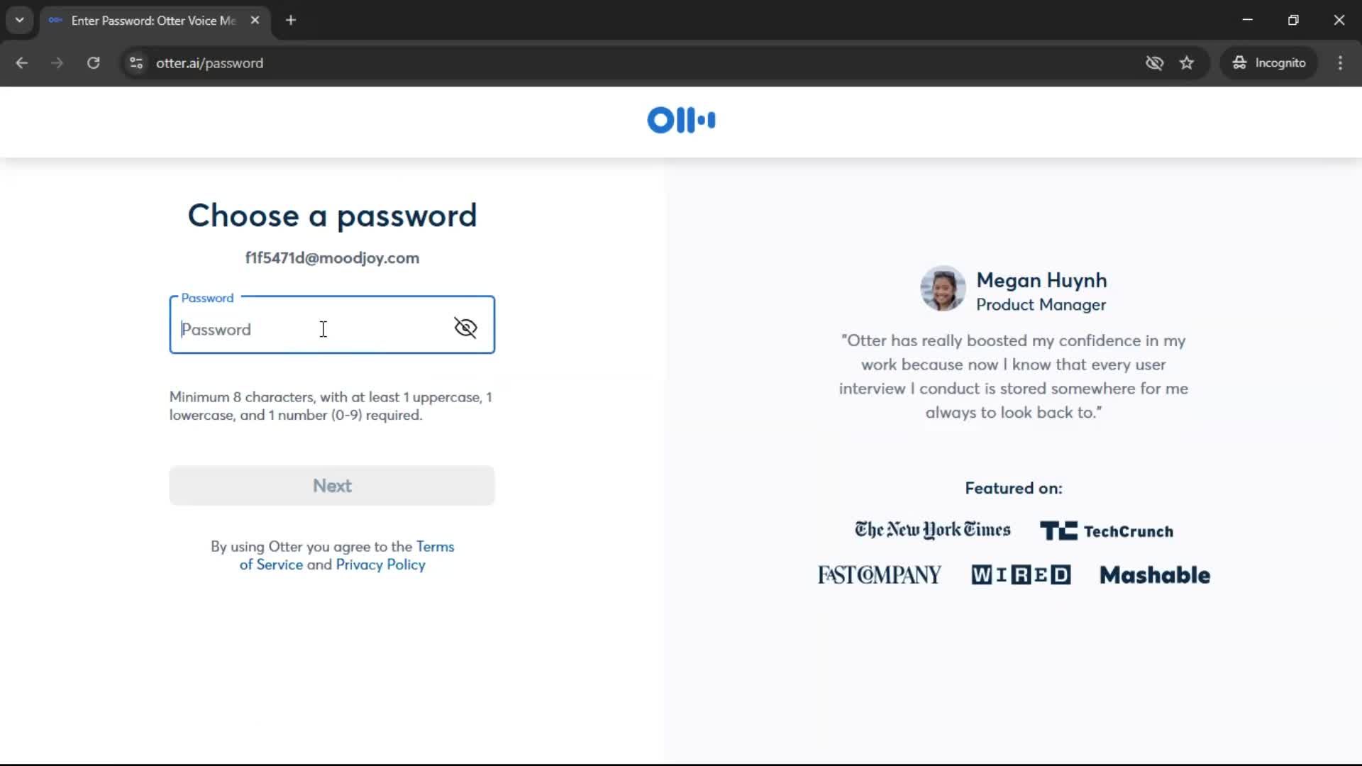 Onboarding screenshot