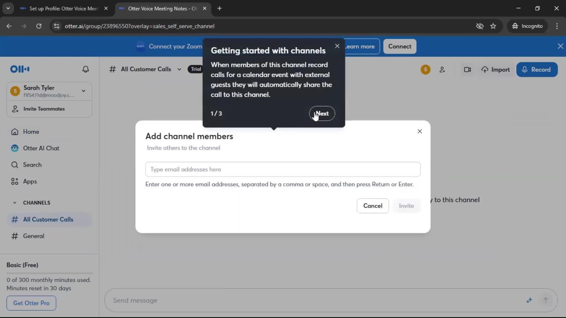 Onboarding screenshot