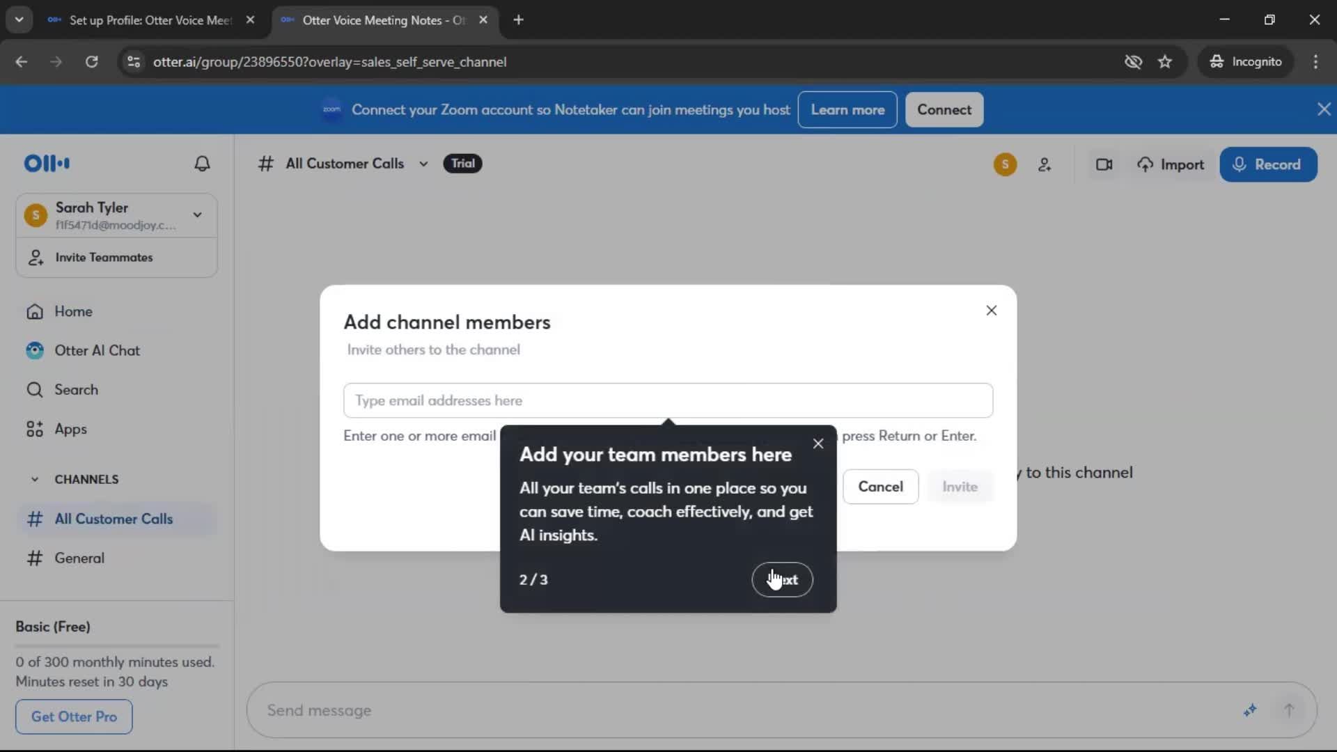 Onboarding screenshot
