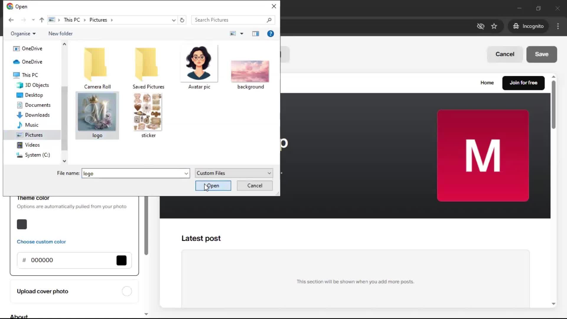 Onboarding screenshot