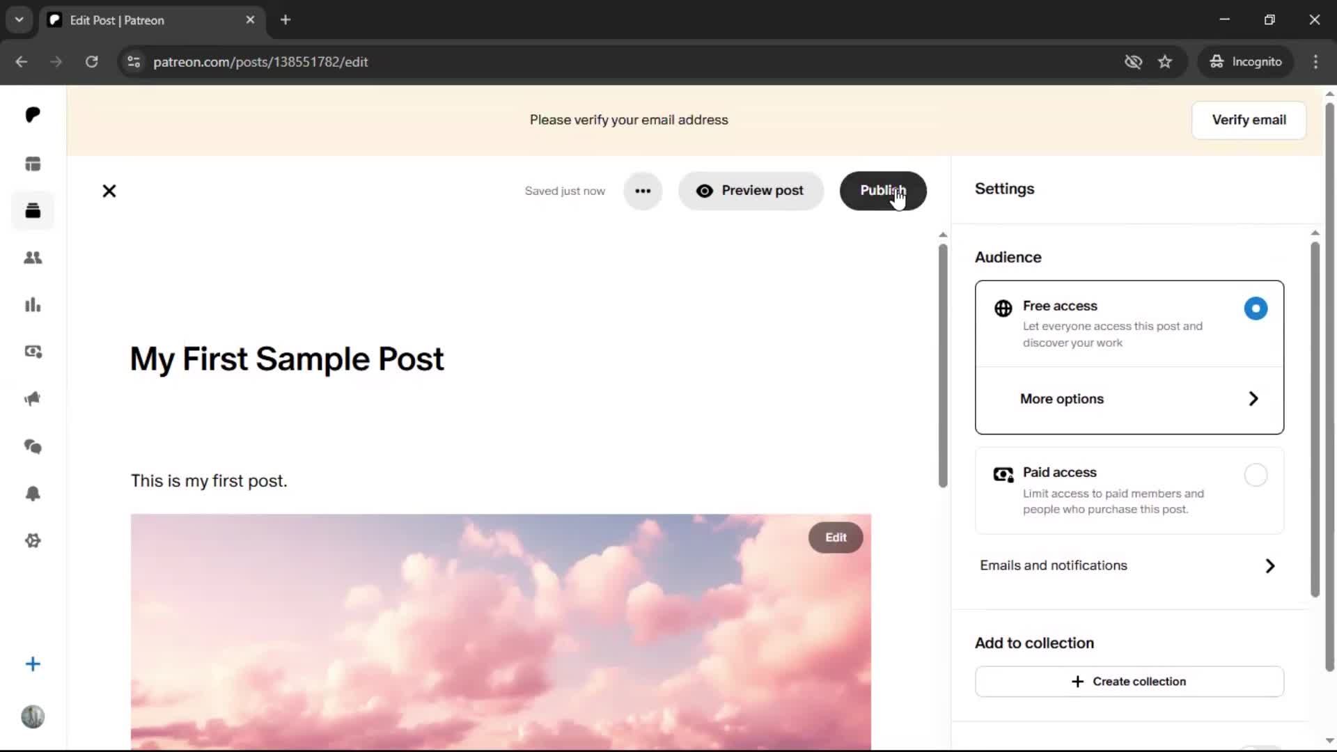 Onboarding screenshot