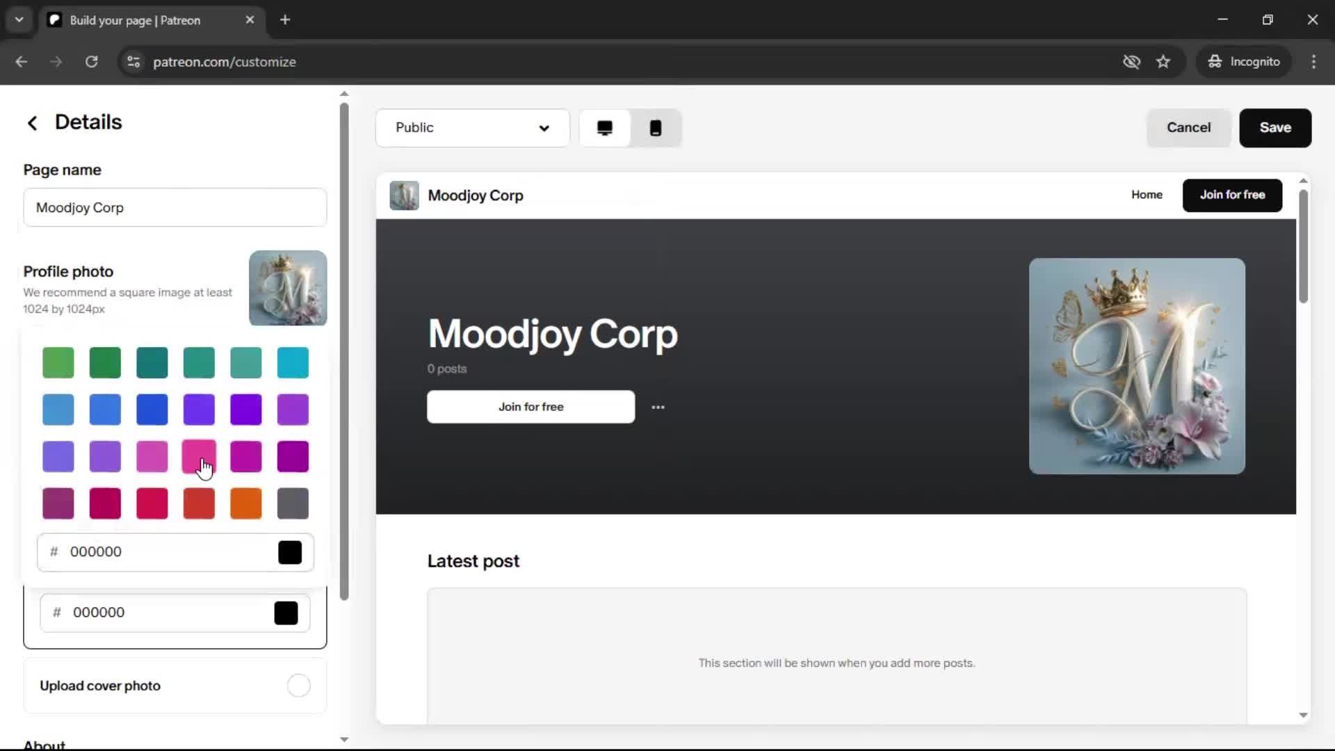 Onboarding screenshot