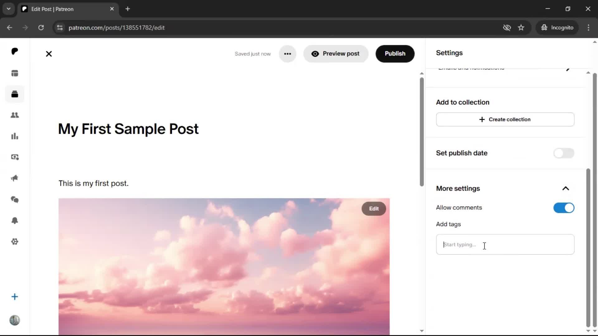 Onboarding screenshot