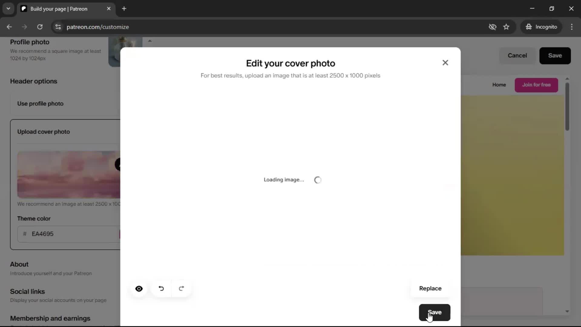 Onboarding screenshot
