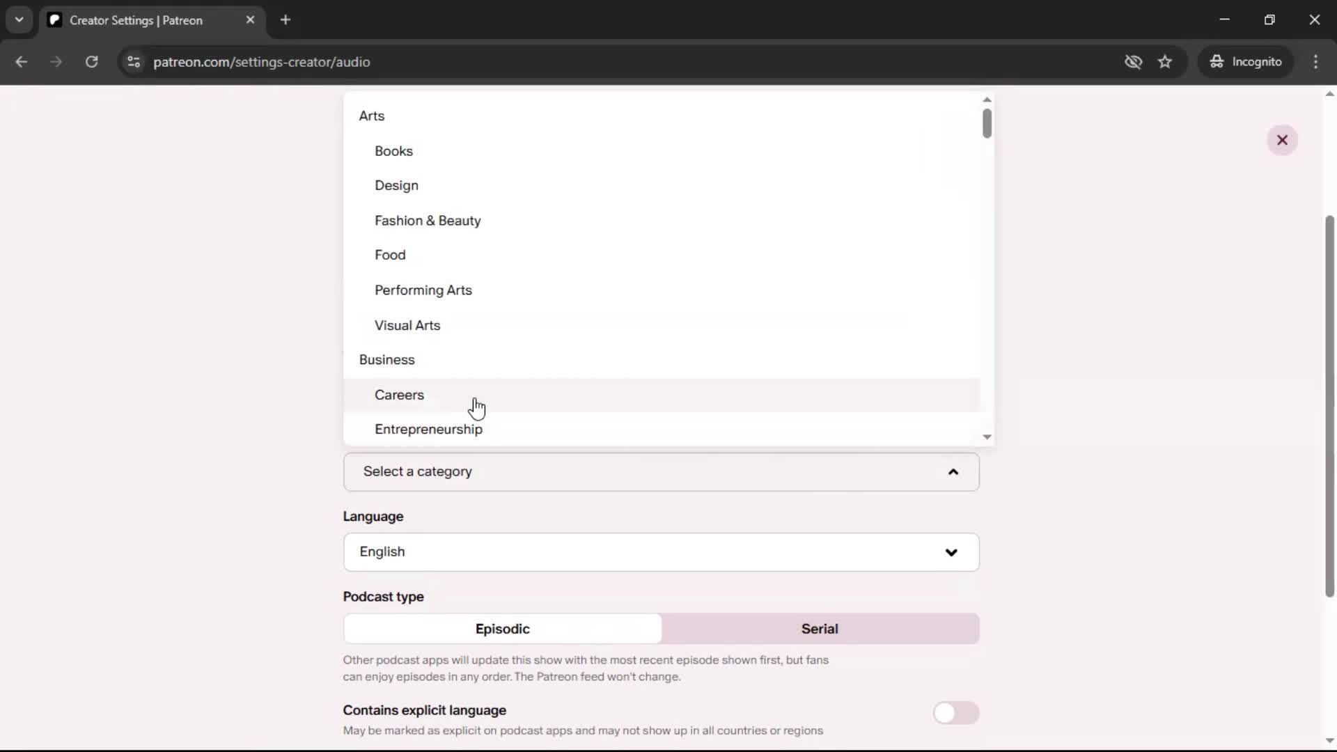 Onboarding screenshot