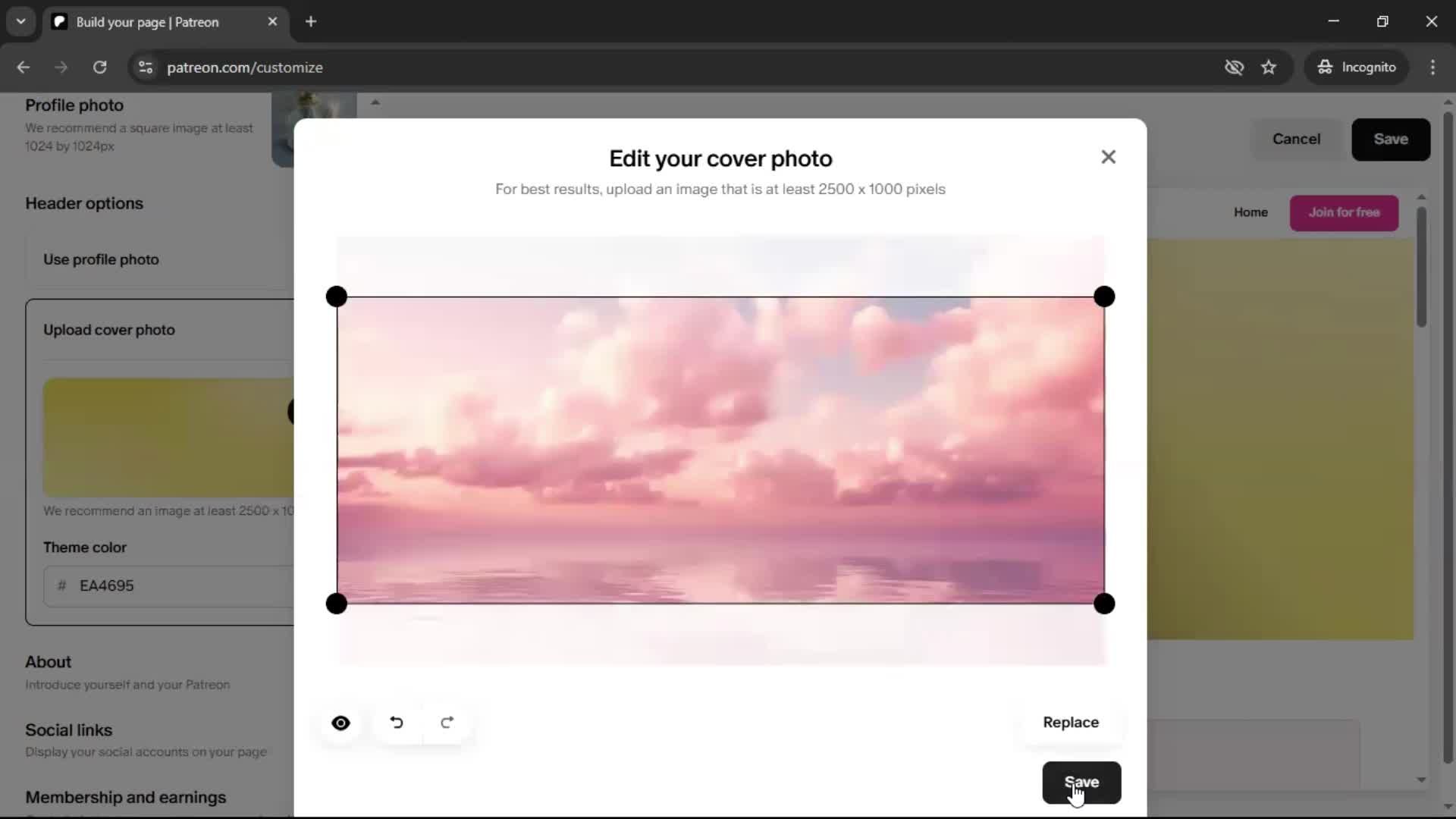 Onboarding screenshot