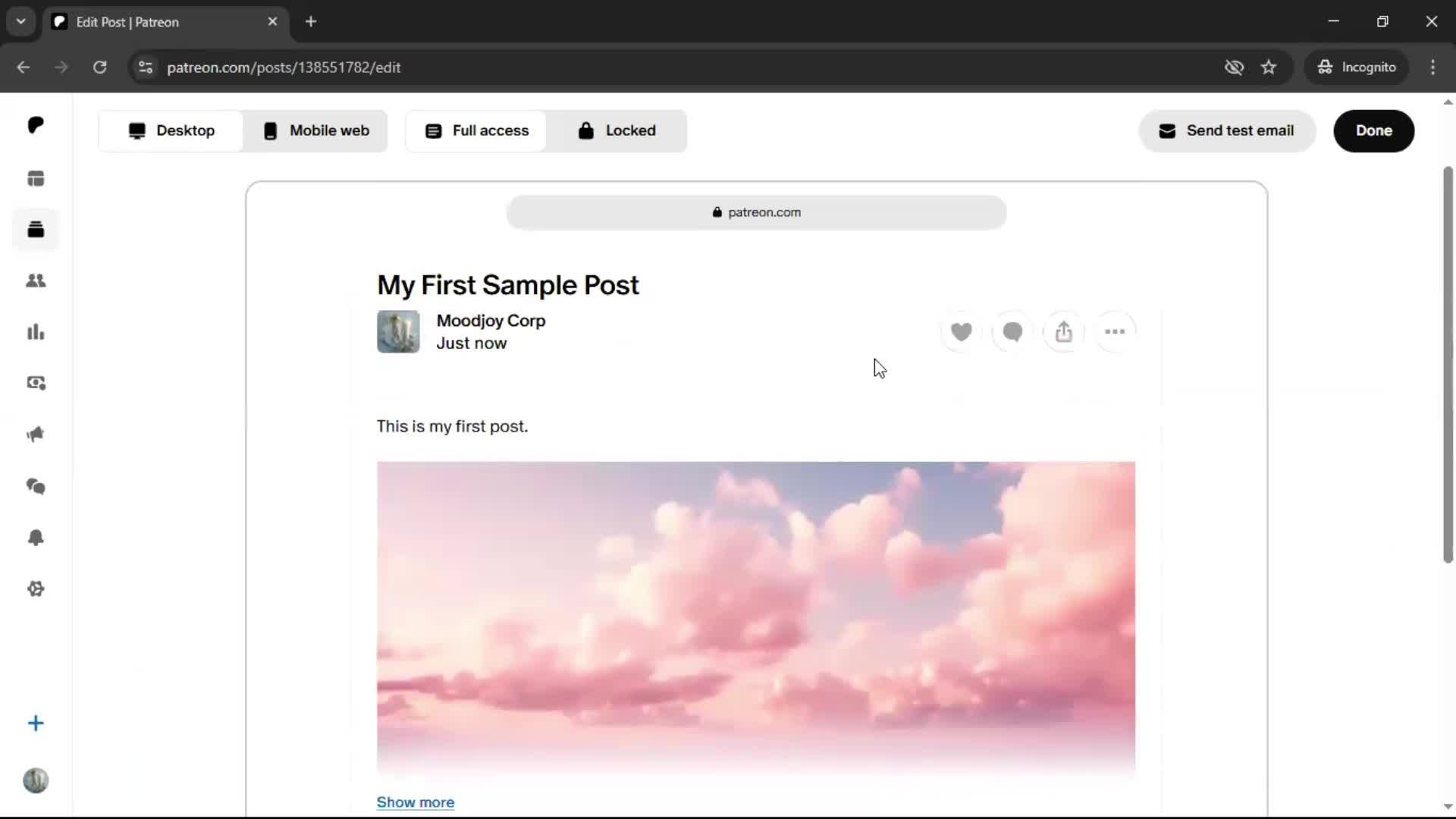 Onboarding screenshot