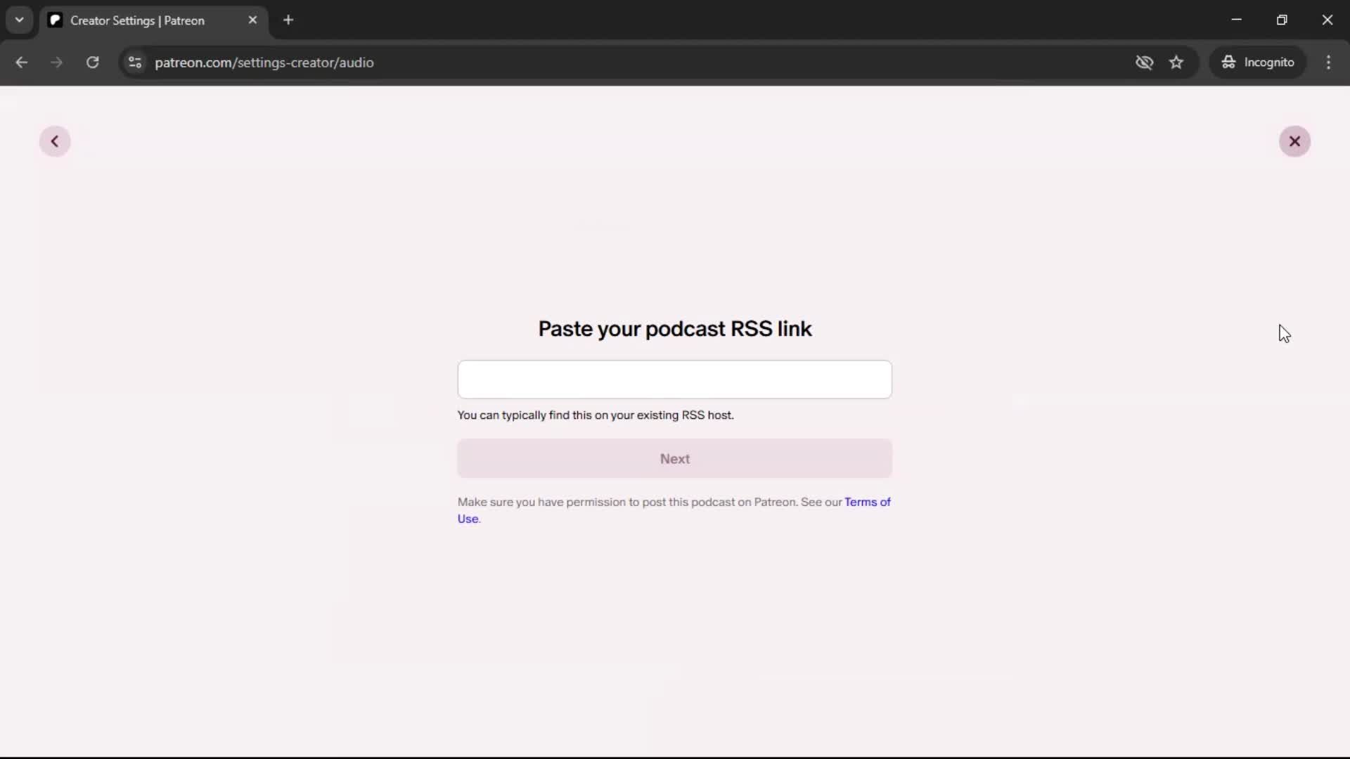Onboarding screenshot