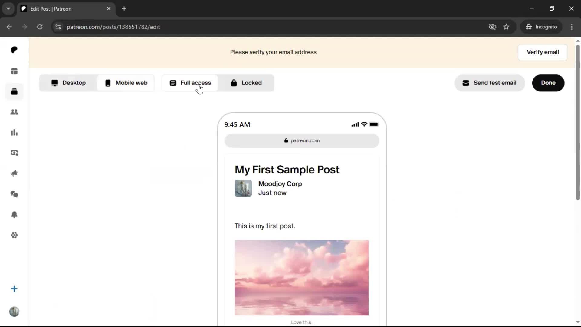 Onboarding screenshot