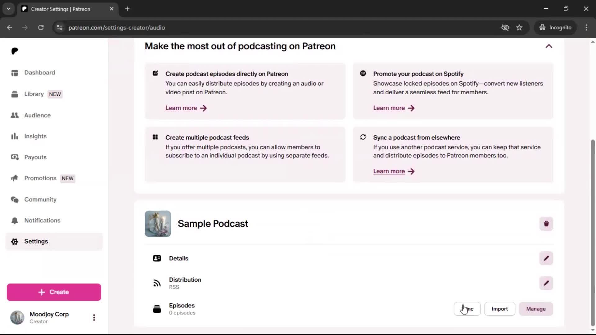 Onboarding screenshot