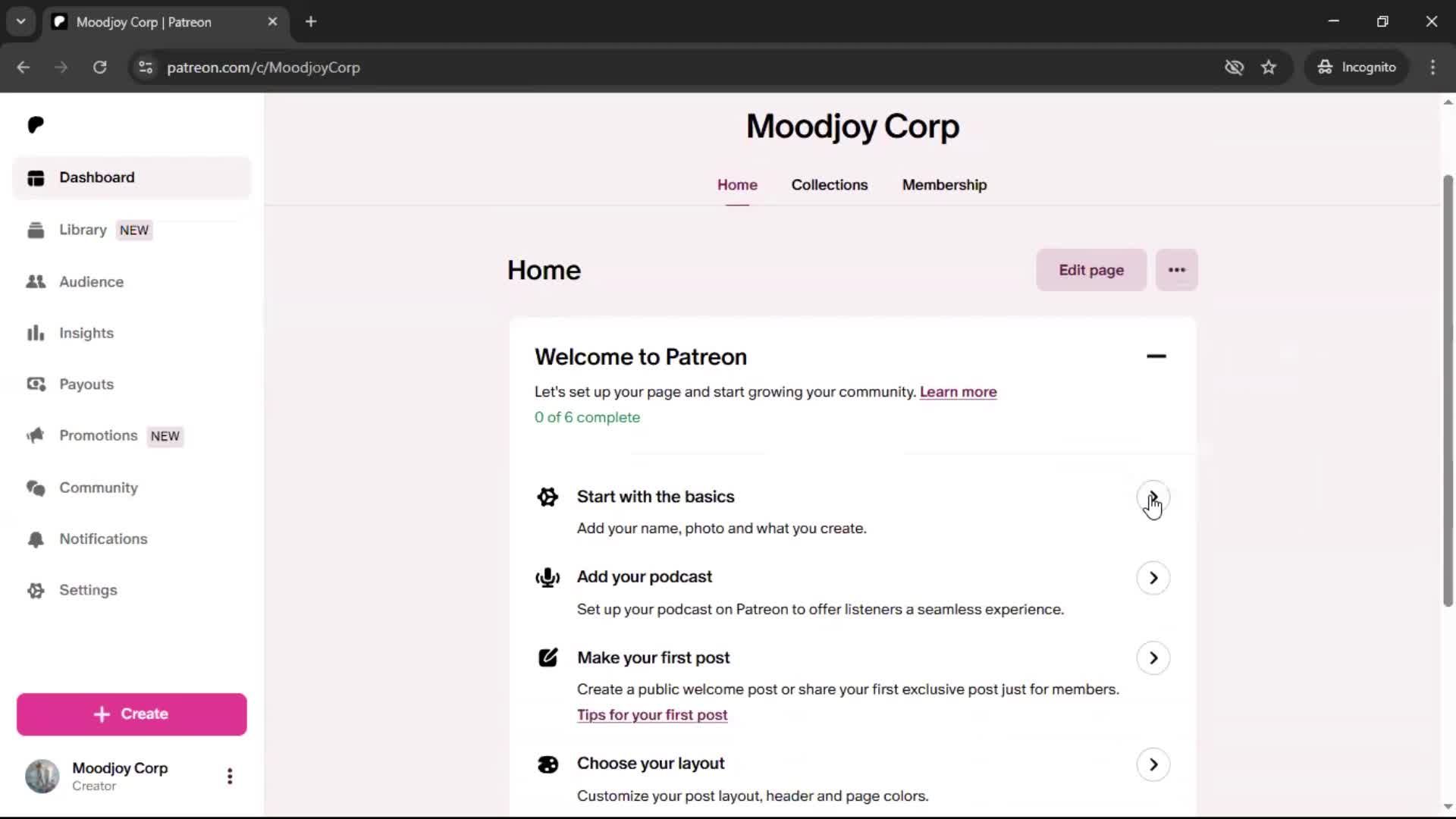 Onboarding screenshot