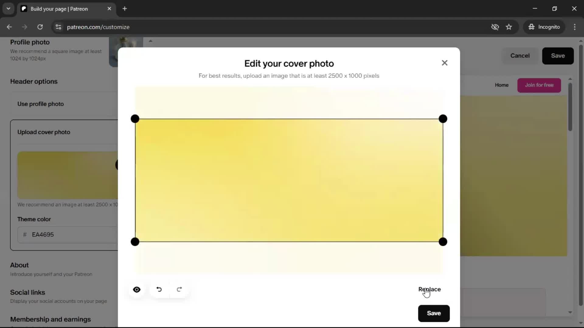 Onboarding screenshot