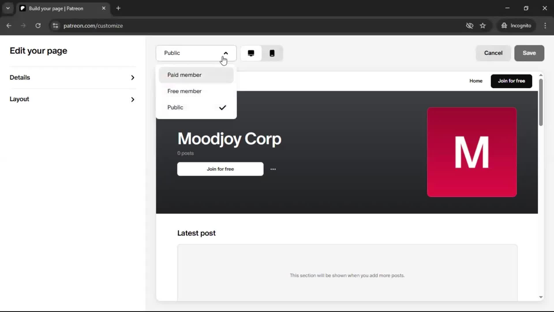 Onboarding screenshot