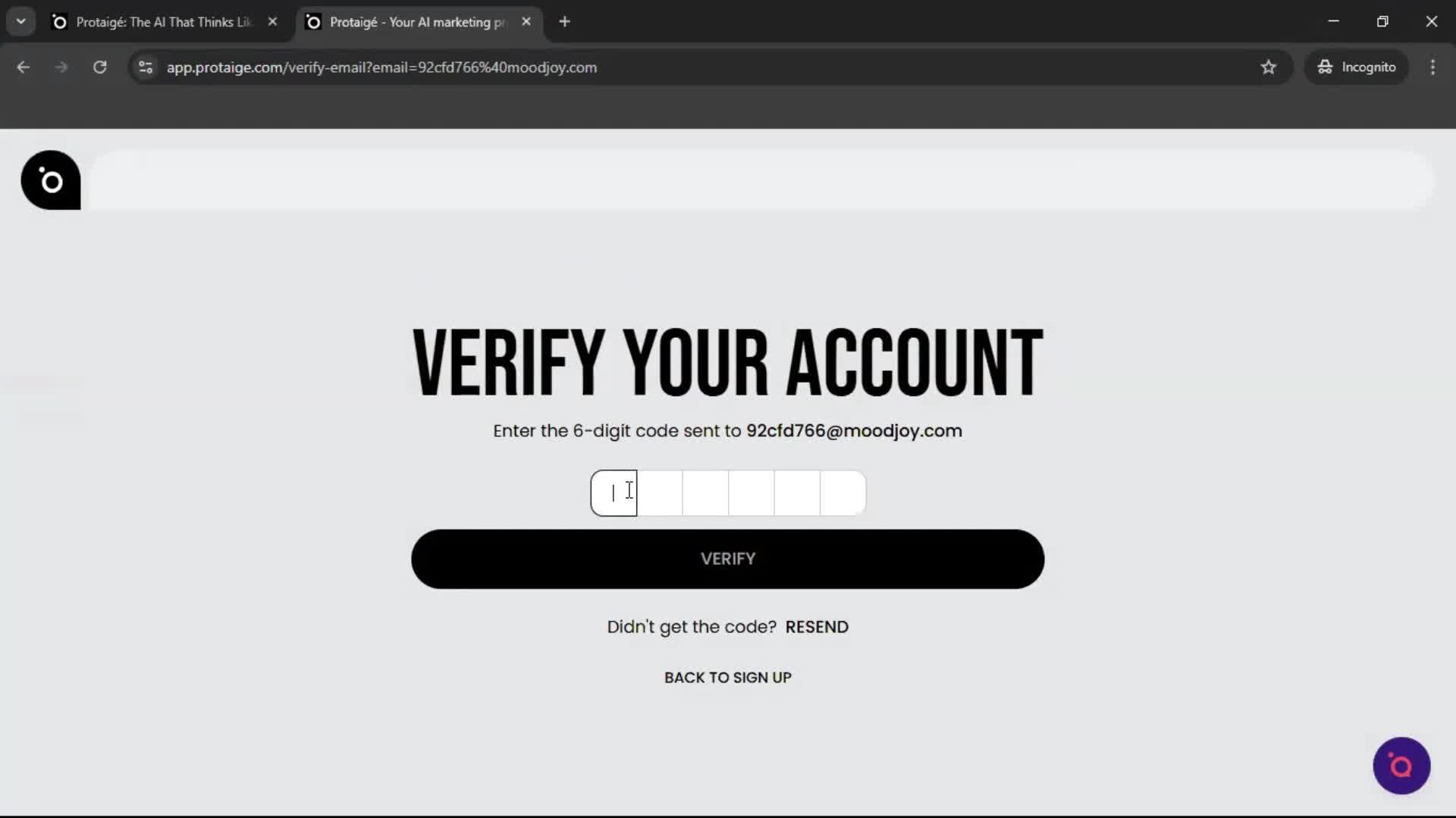 Onboarding screenshot