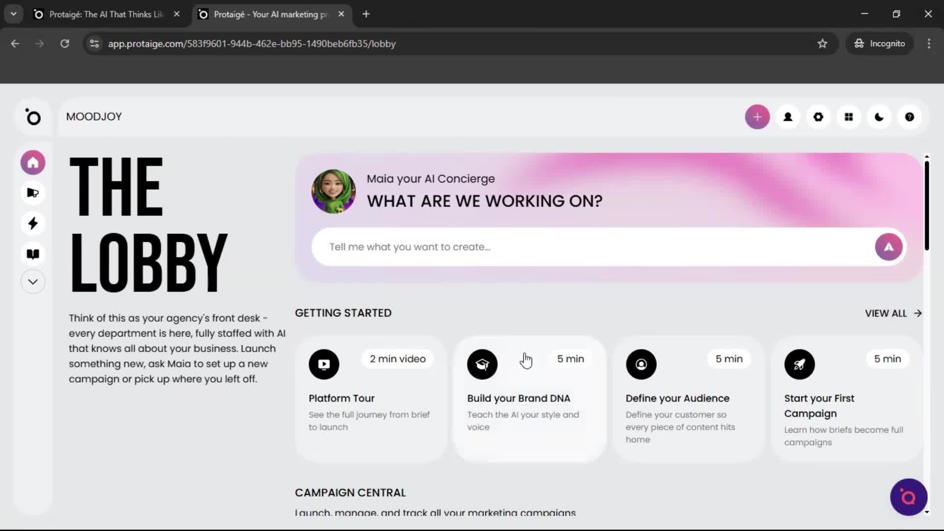 Onboarding screenshot