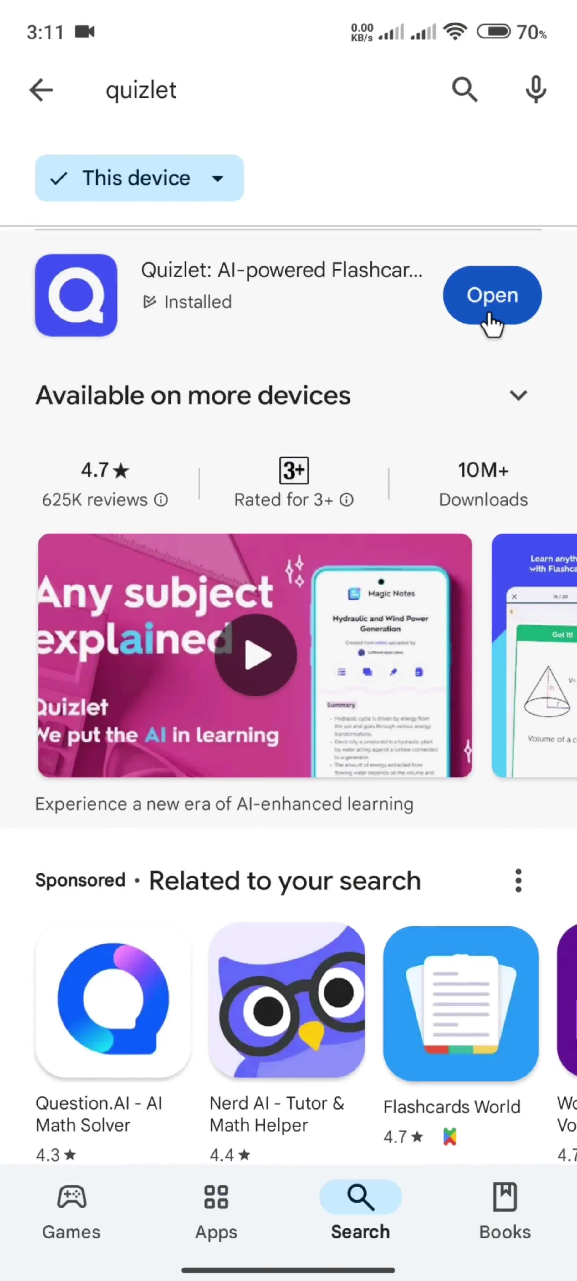 Onboarding on Quizlet video thumbnail