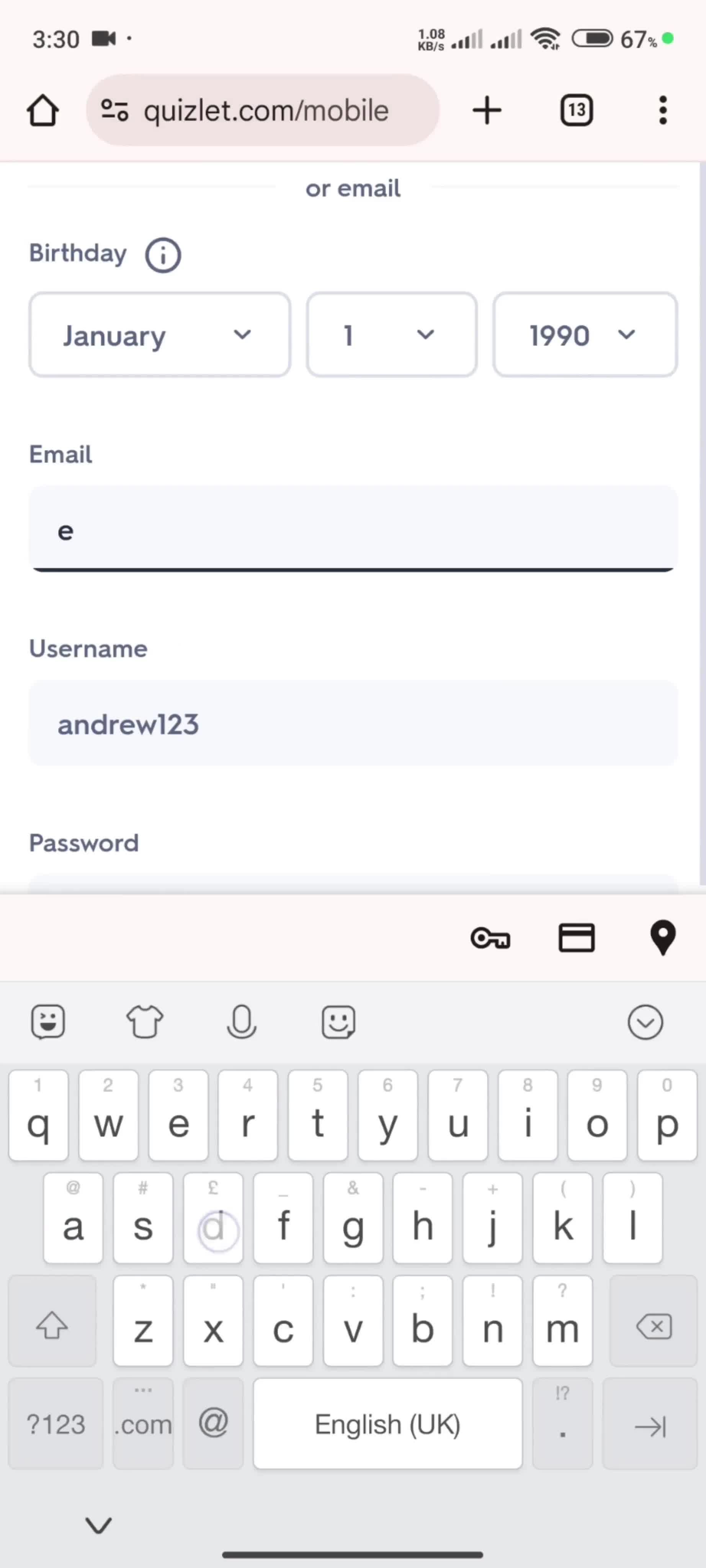 Onboarding screenshot