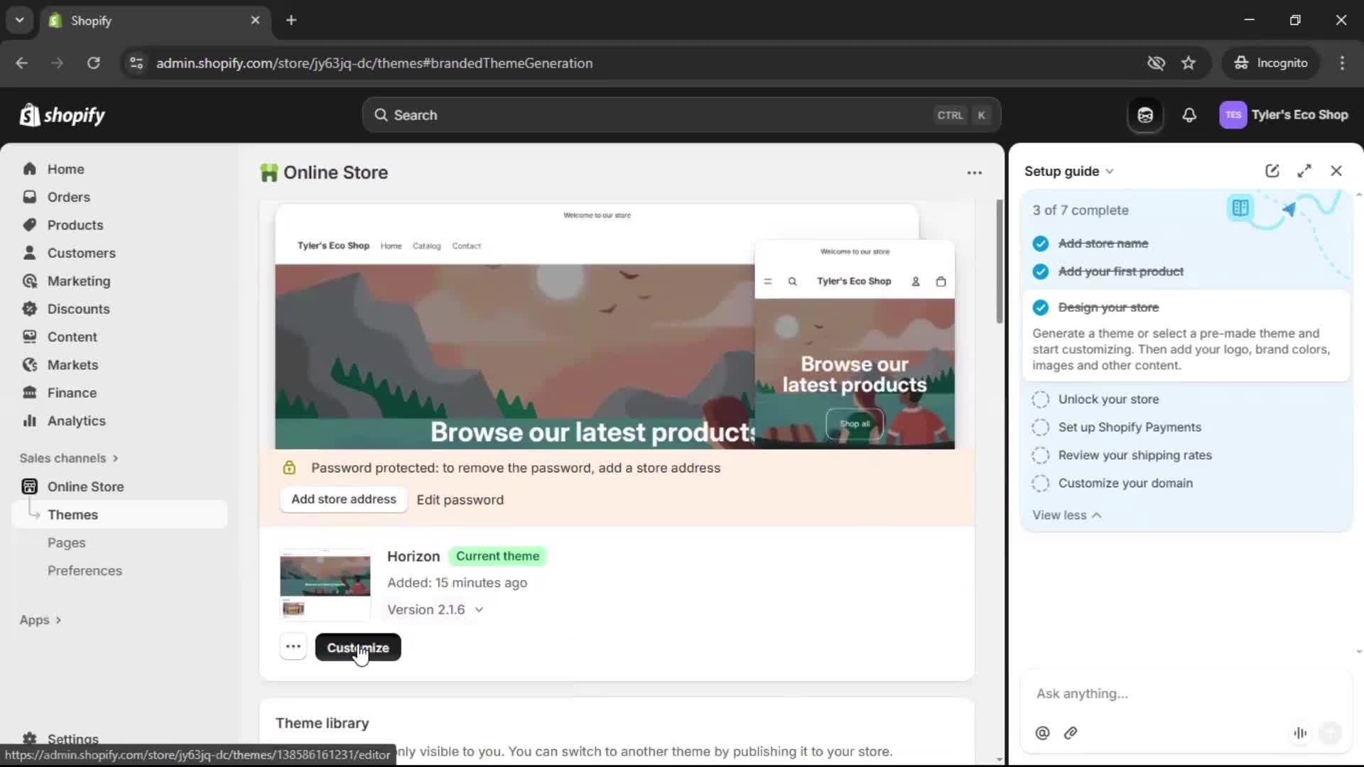 Onboarding screenshot