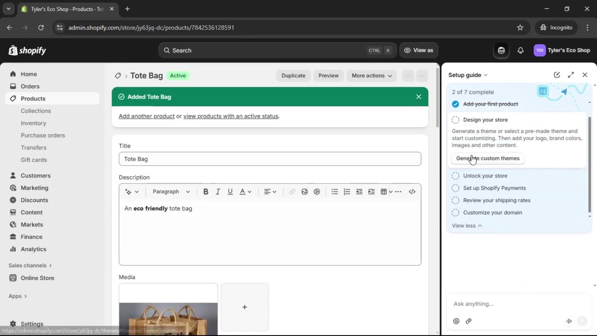 Onboarding screenshot