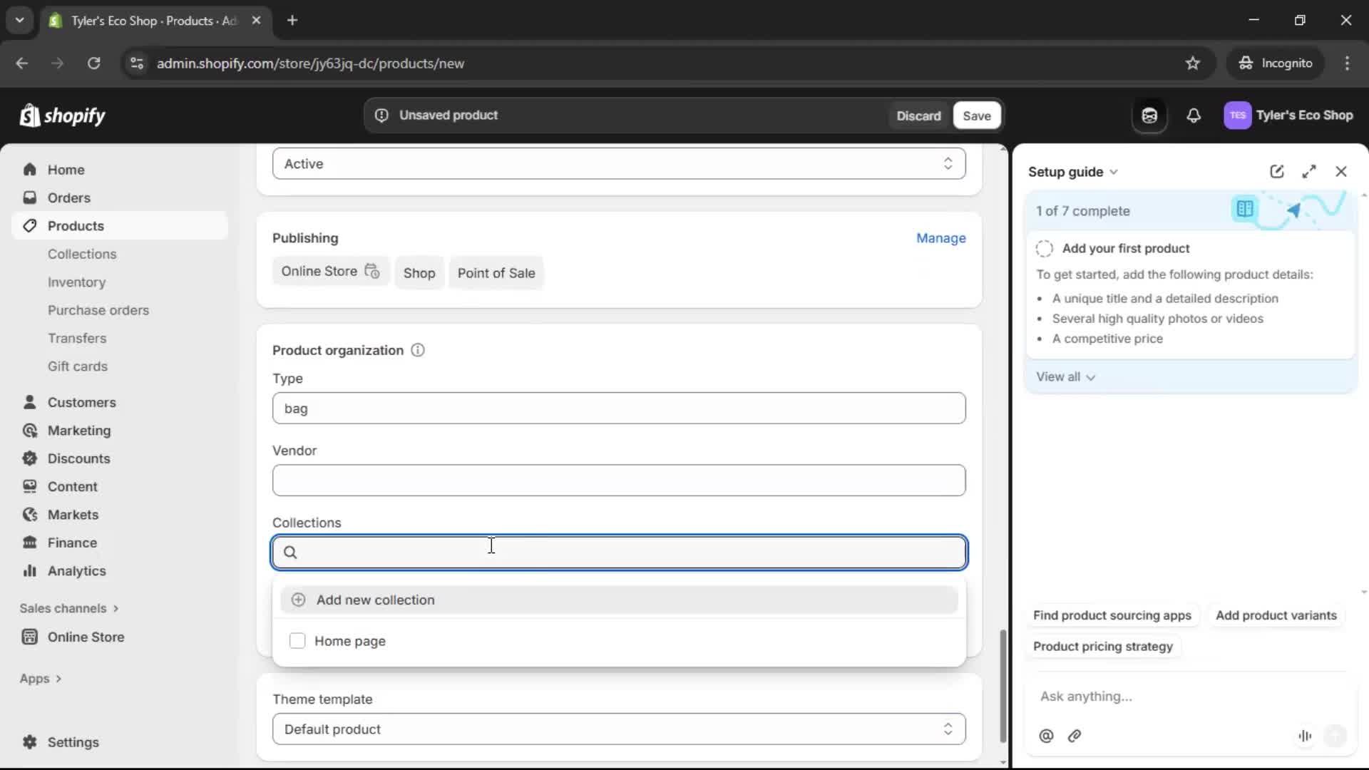 Onboarding screenshot