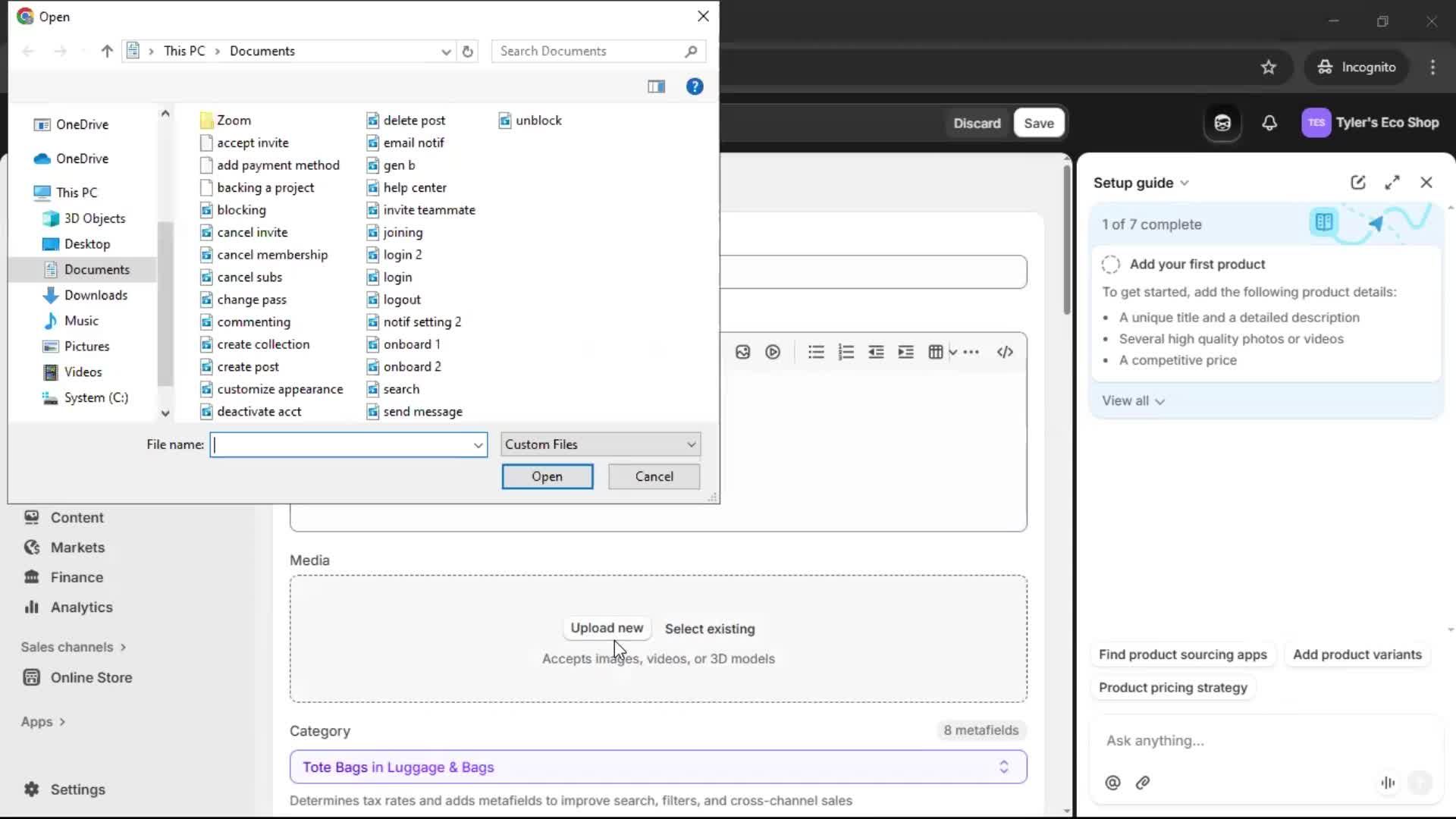 Onboarding screenshot