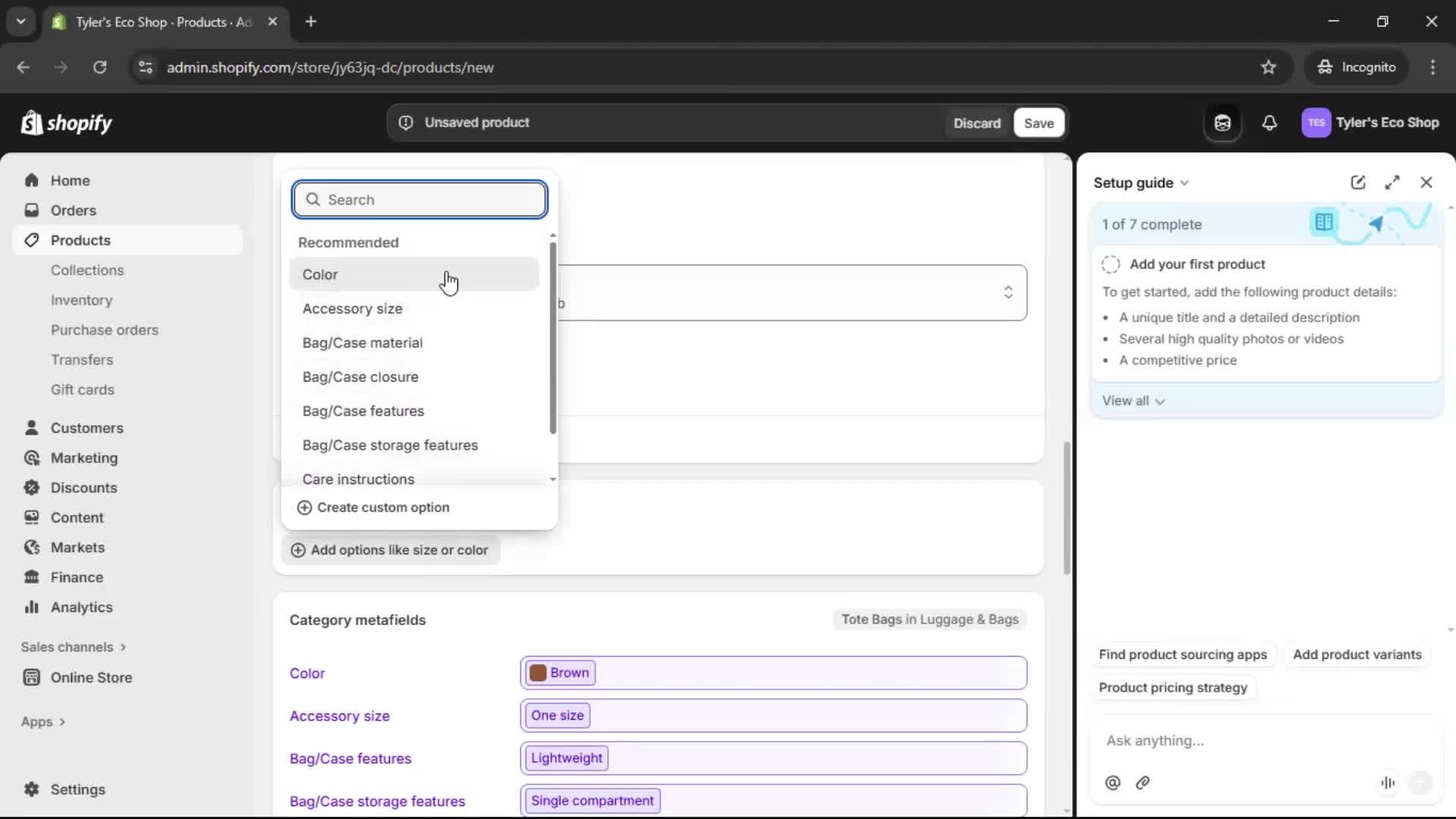 Onboarding screenshot