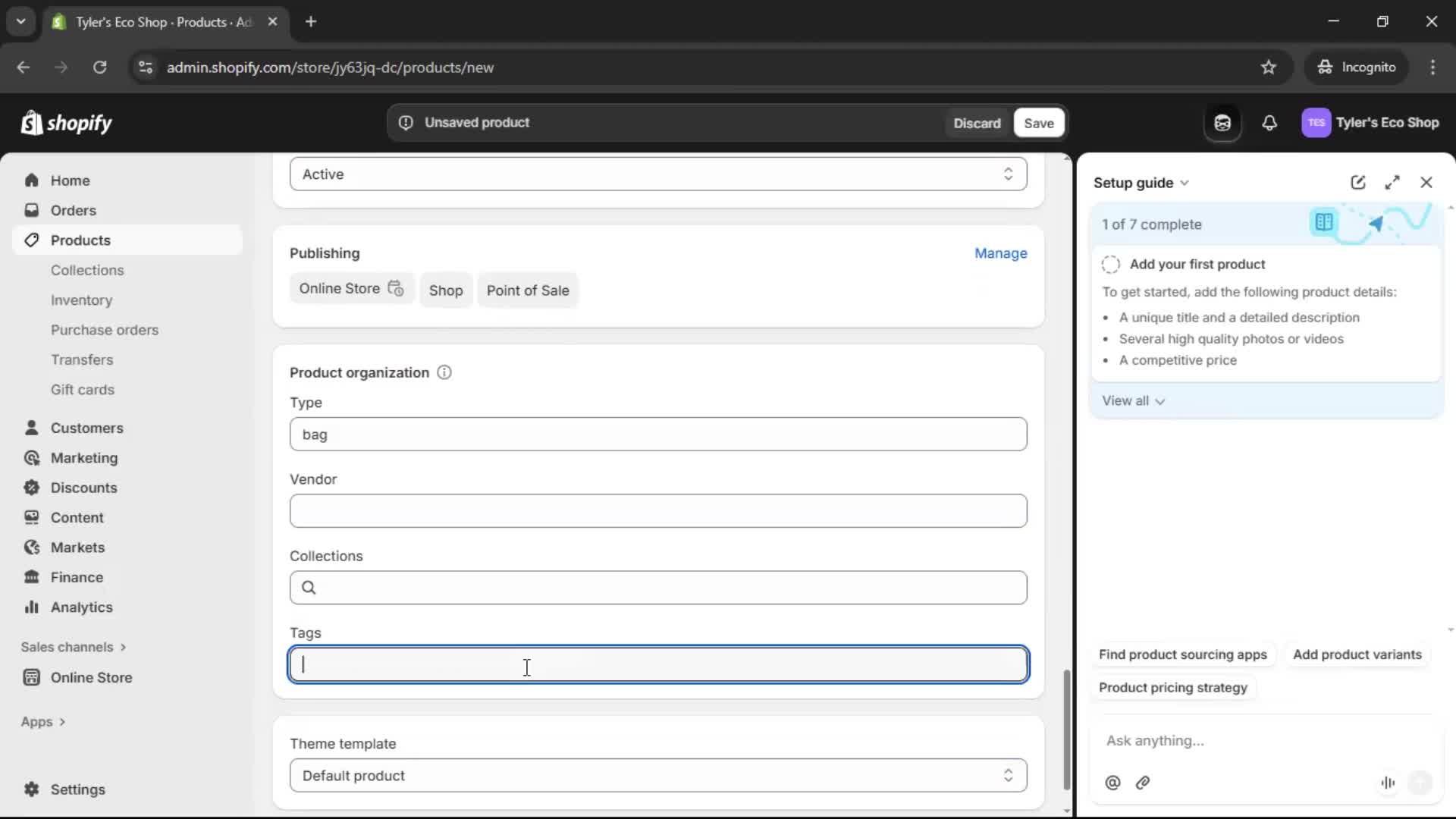 Onboarding screenshot