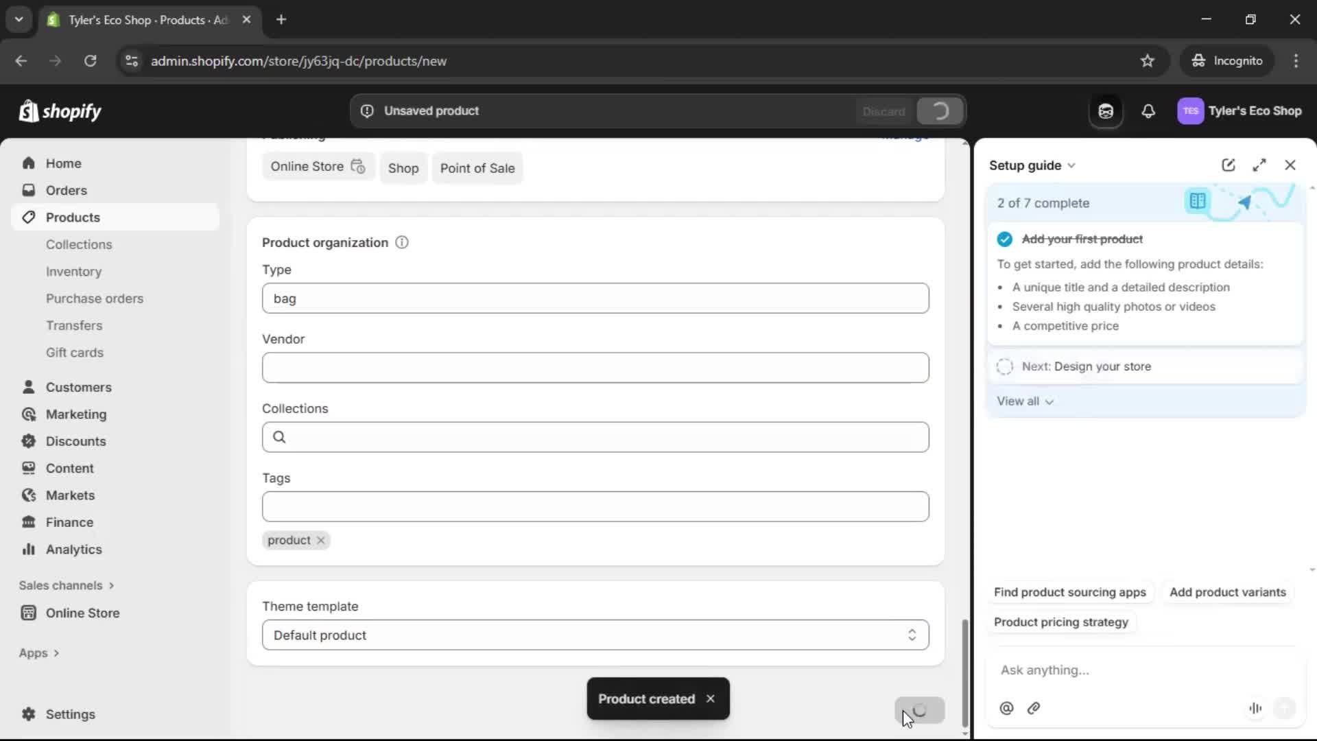 Onboarding screenshot
