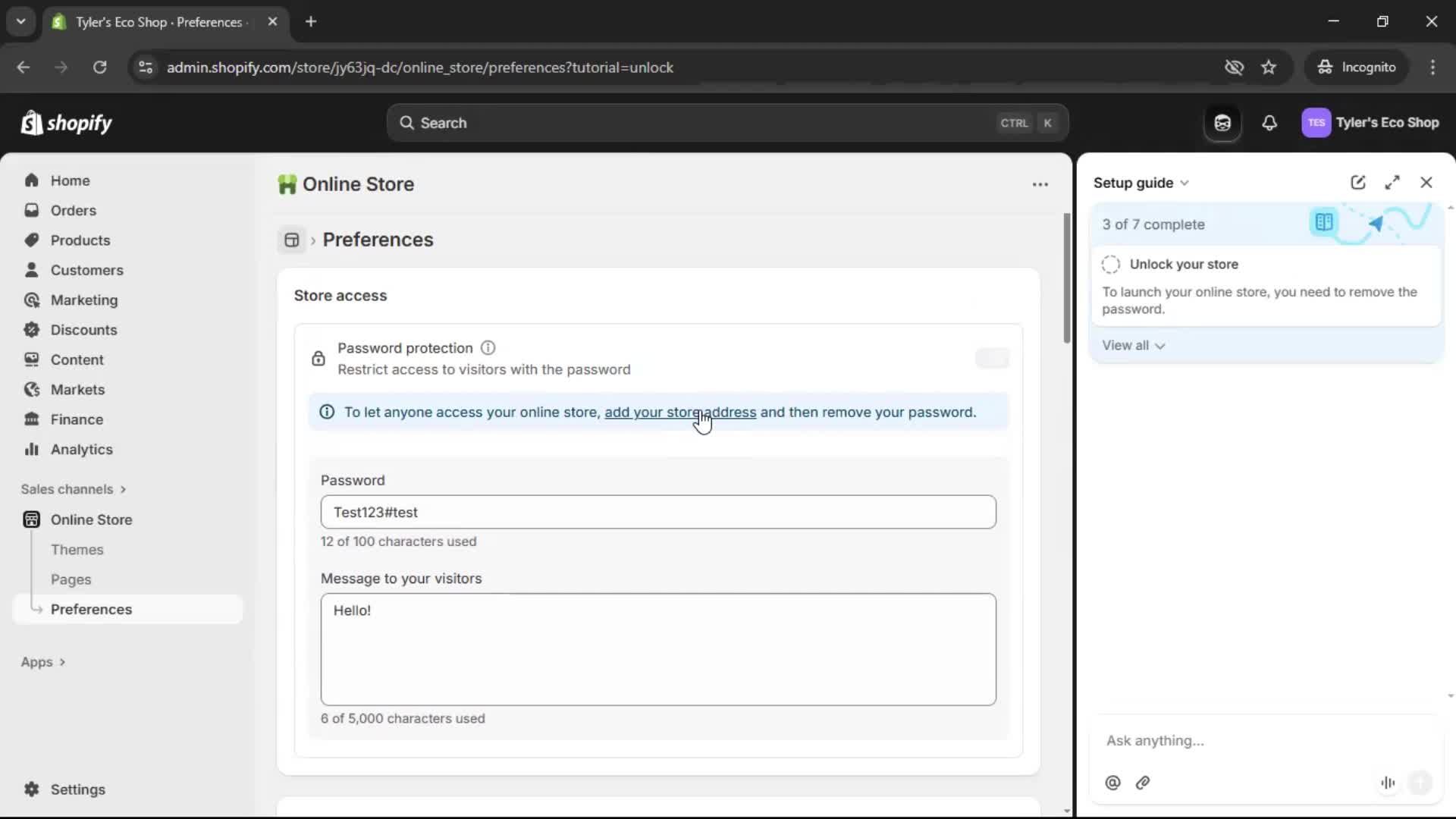 Onboarding screenshot