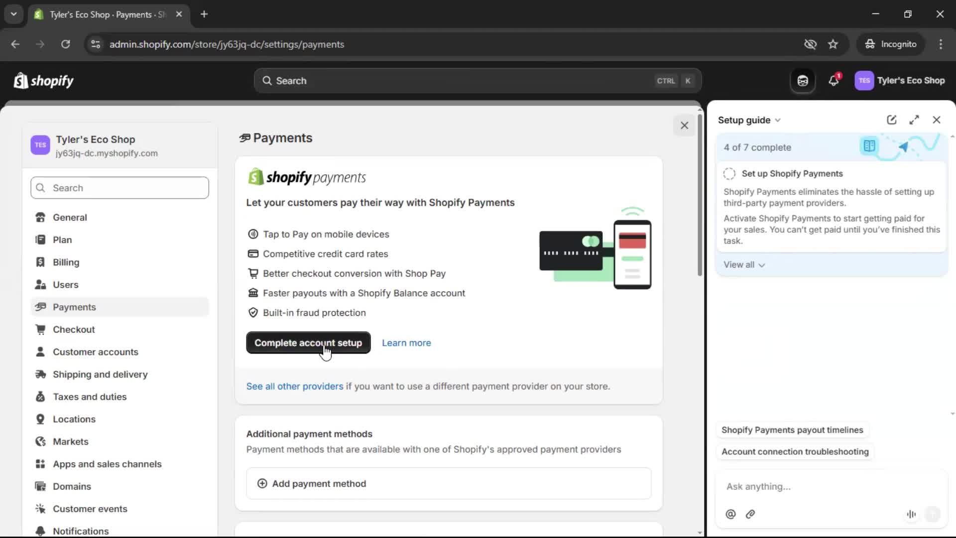 Onboarding screenshot