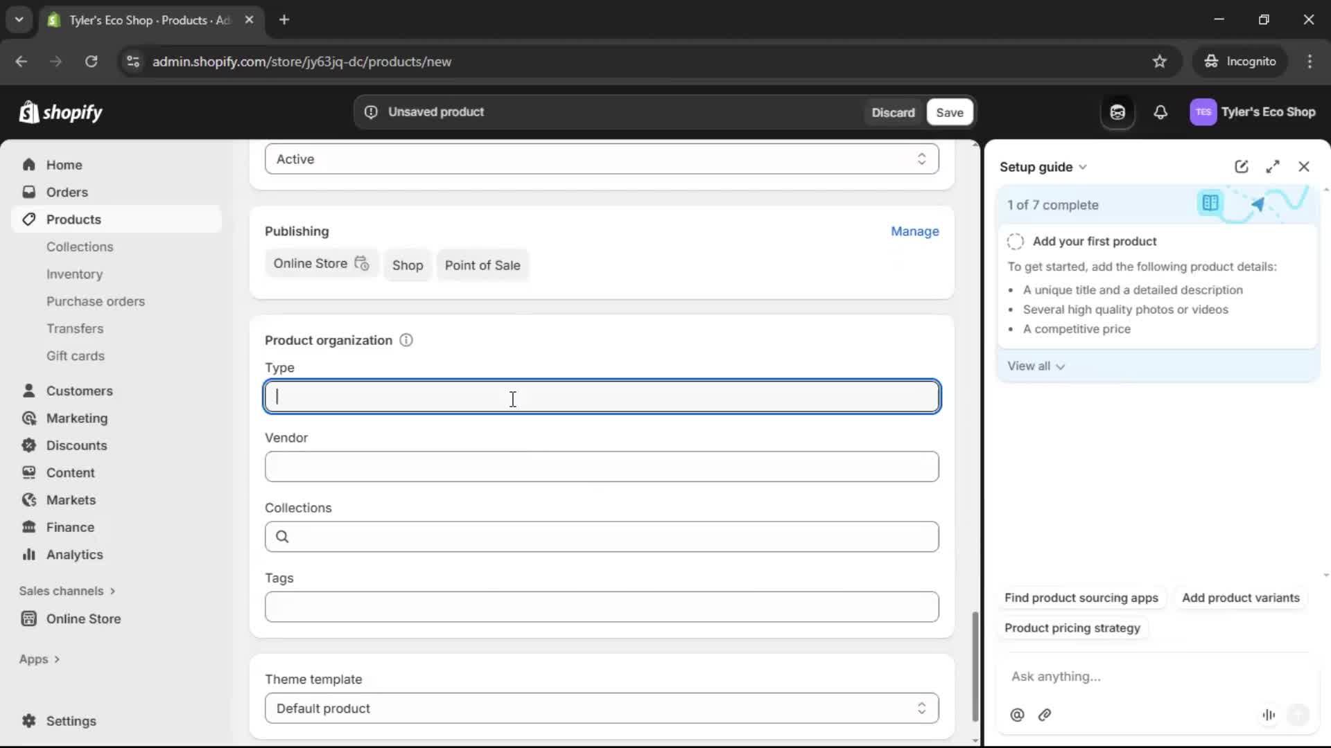 Onboarding screenshot